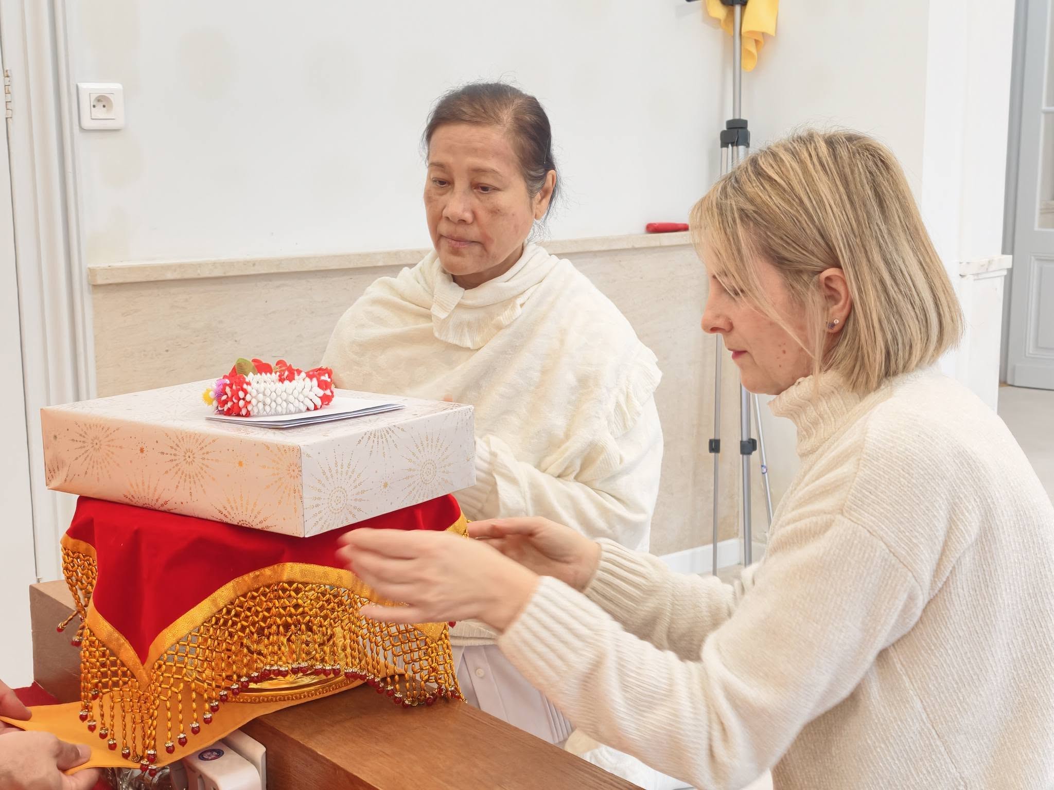 วัดพระธรรมกายบอร์คโด จัดงานบุญวันอาทิตย์