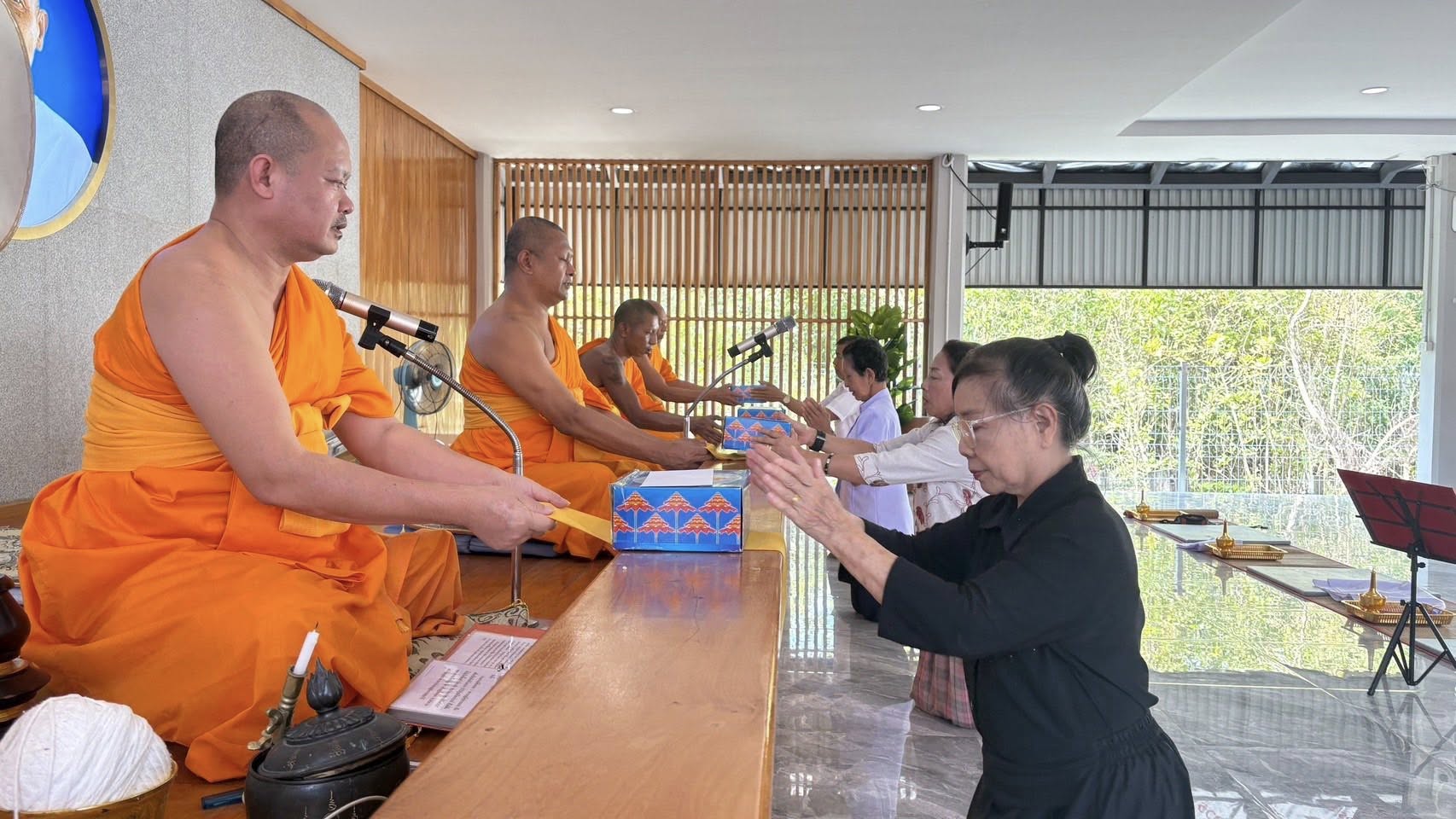 ศูนย์อบรมเยาวชนเมืองนราธิวาส จัดพิธีบุพเปตพลี