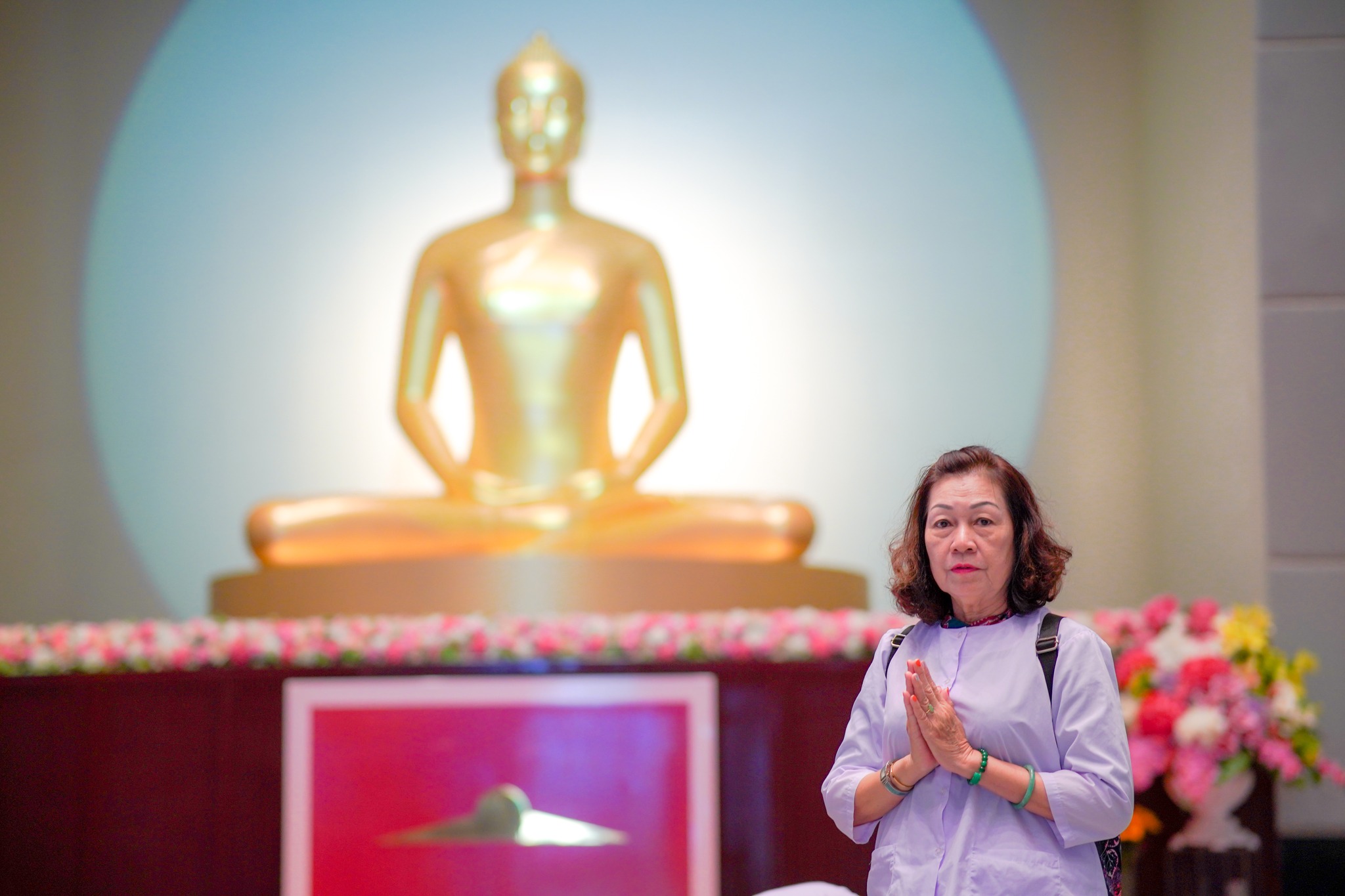 ชาวเวียดนาม เดินทางมาเยี่ยมชมวัดพระธรรมกาย