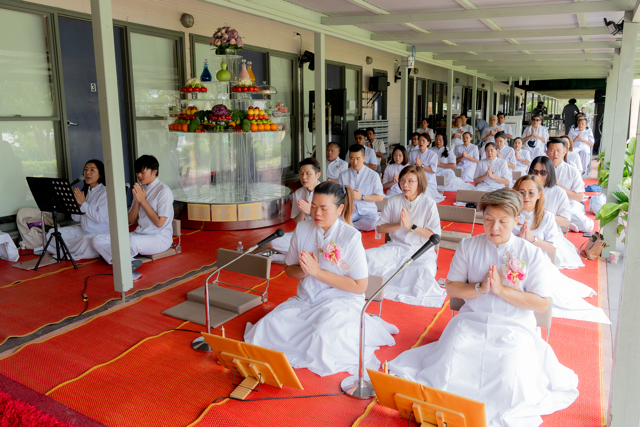 วัดพระธรรมกายนครซิดนีย์ จัดงานบุญบูชาข้าวพระ
