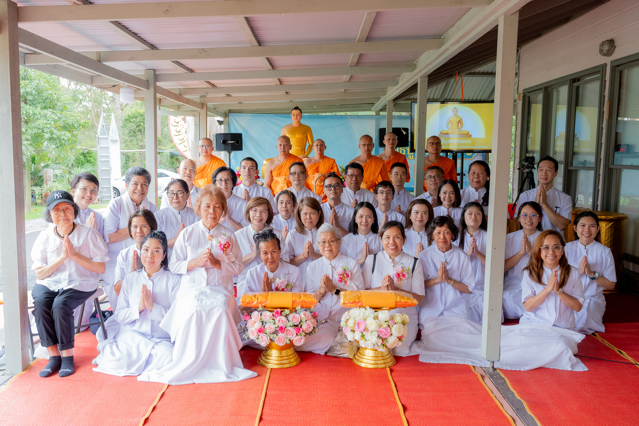 วัดพระธรรมกายนครซิดนีย์ จัดงานบุญบูชาข้าวพระ