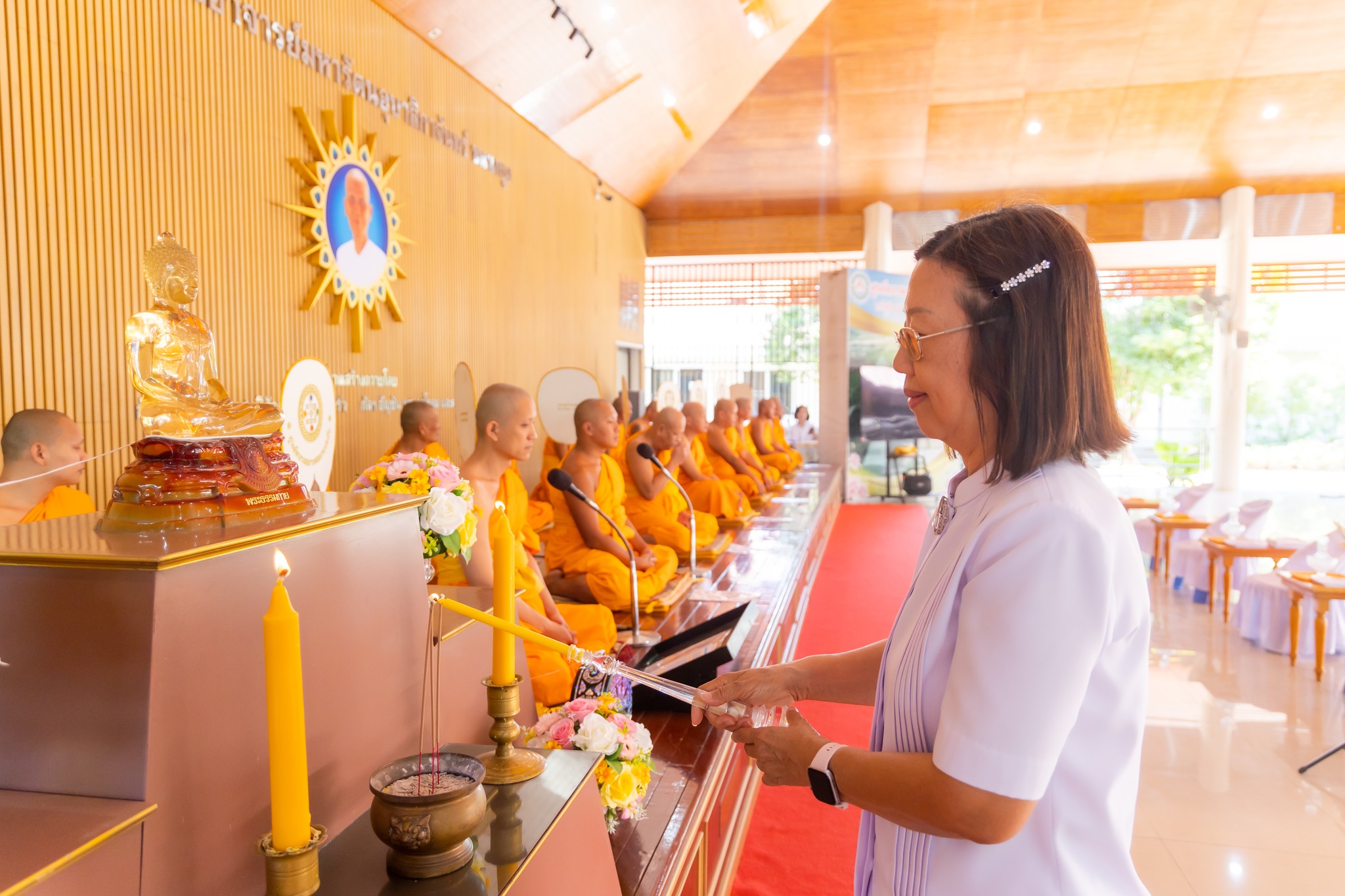 ศูนย์อบรมเยาวชนบางปะหัน จัดพิธีบุพเปตพลี
