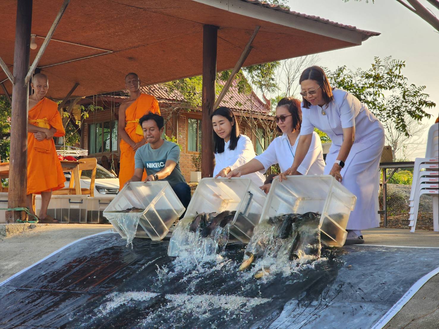 ศูนย์อบรมเยาวชนบางปะหัน จัดพิธีบุพเปตพลี