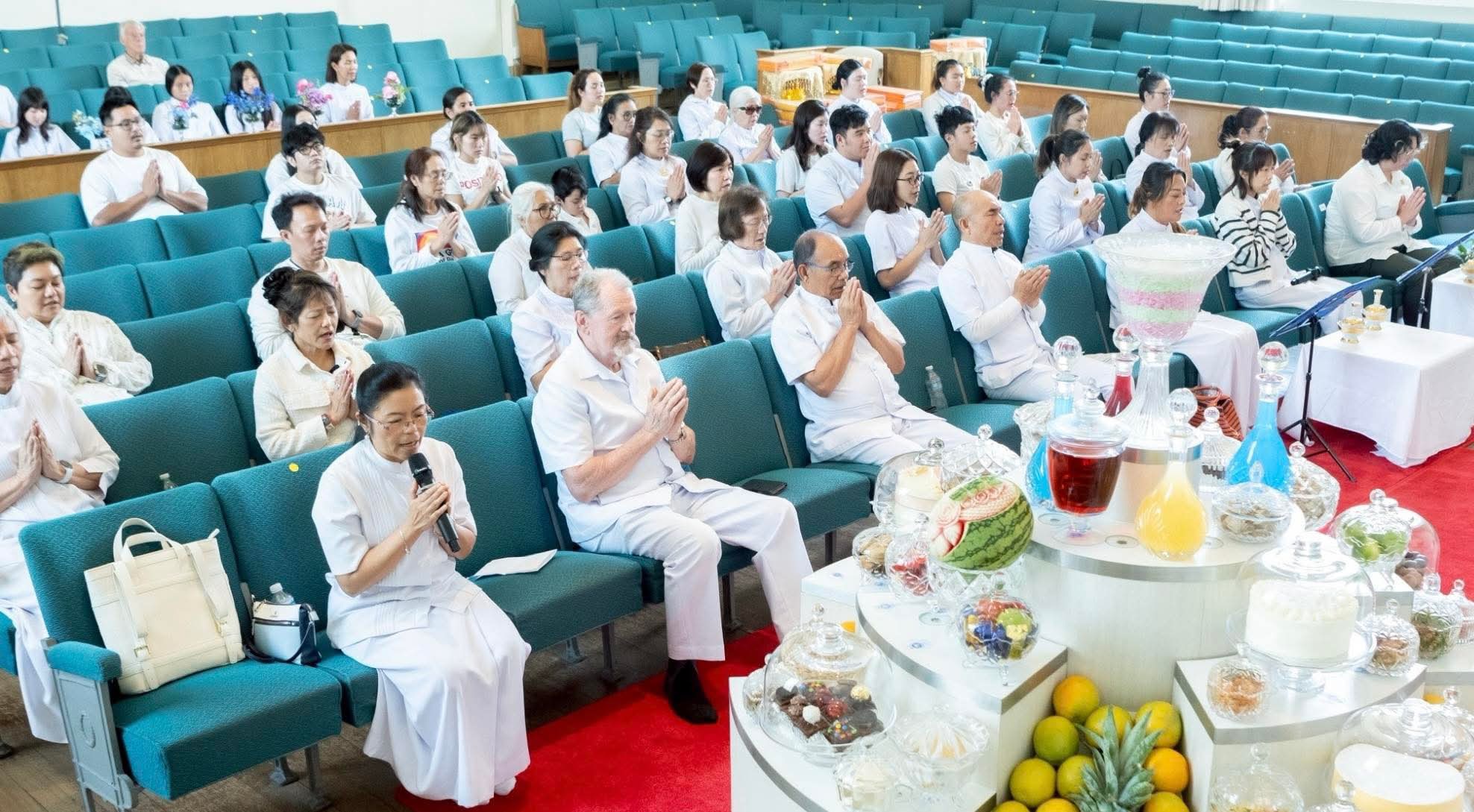 วัดพระธรรมกายเมลเบิร์น จัดงานบุญบูชาข้าวพระ