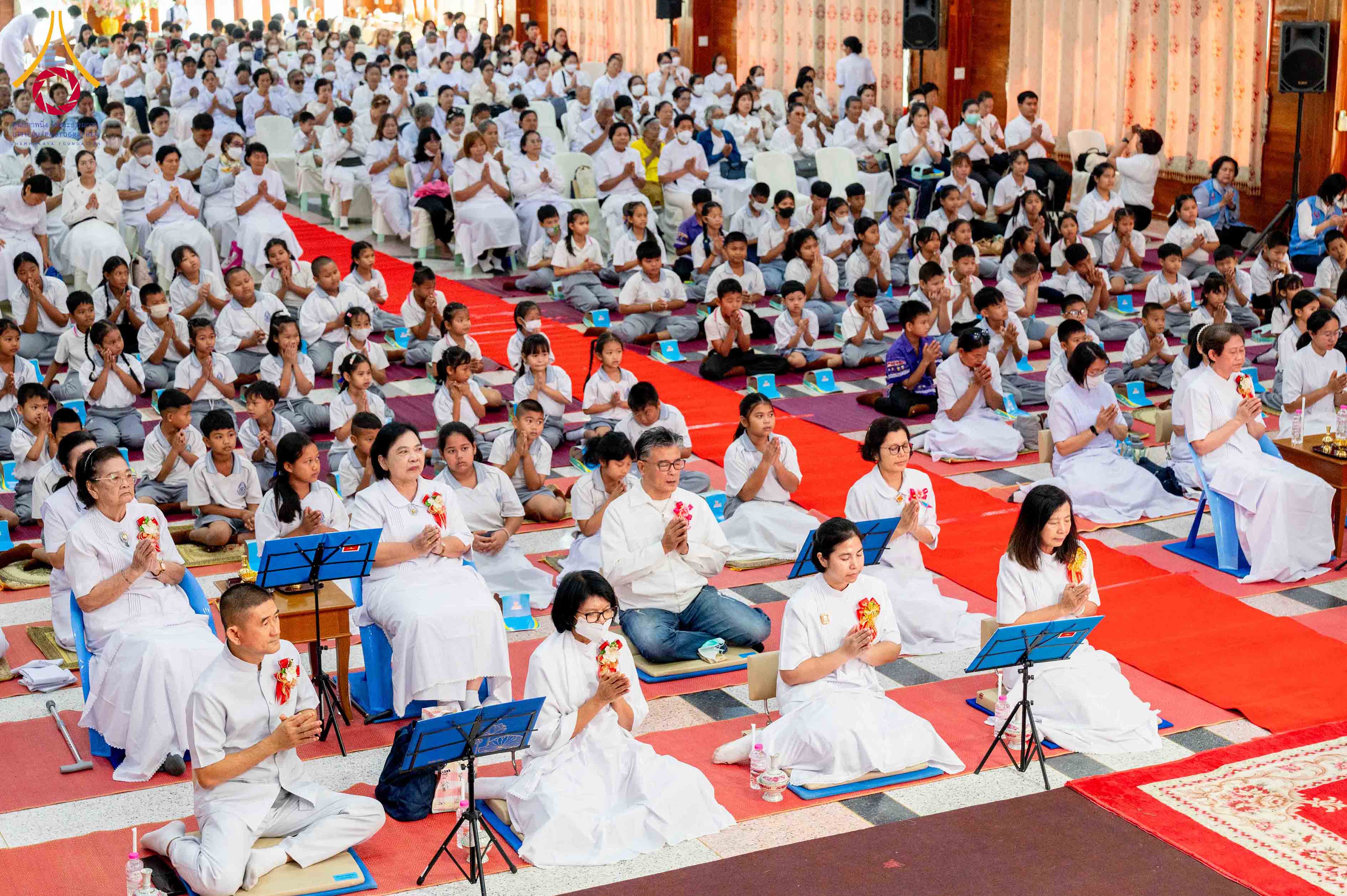 พิธีทอดผ้าป่าบำรุงศาสนสถาน ณ วัดบางไผ่นารถ จังหวัดนครปฐม