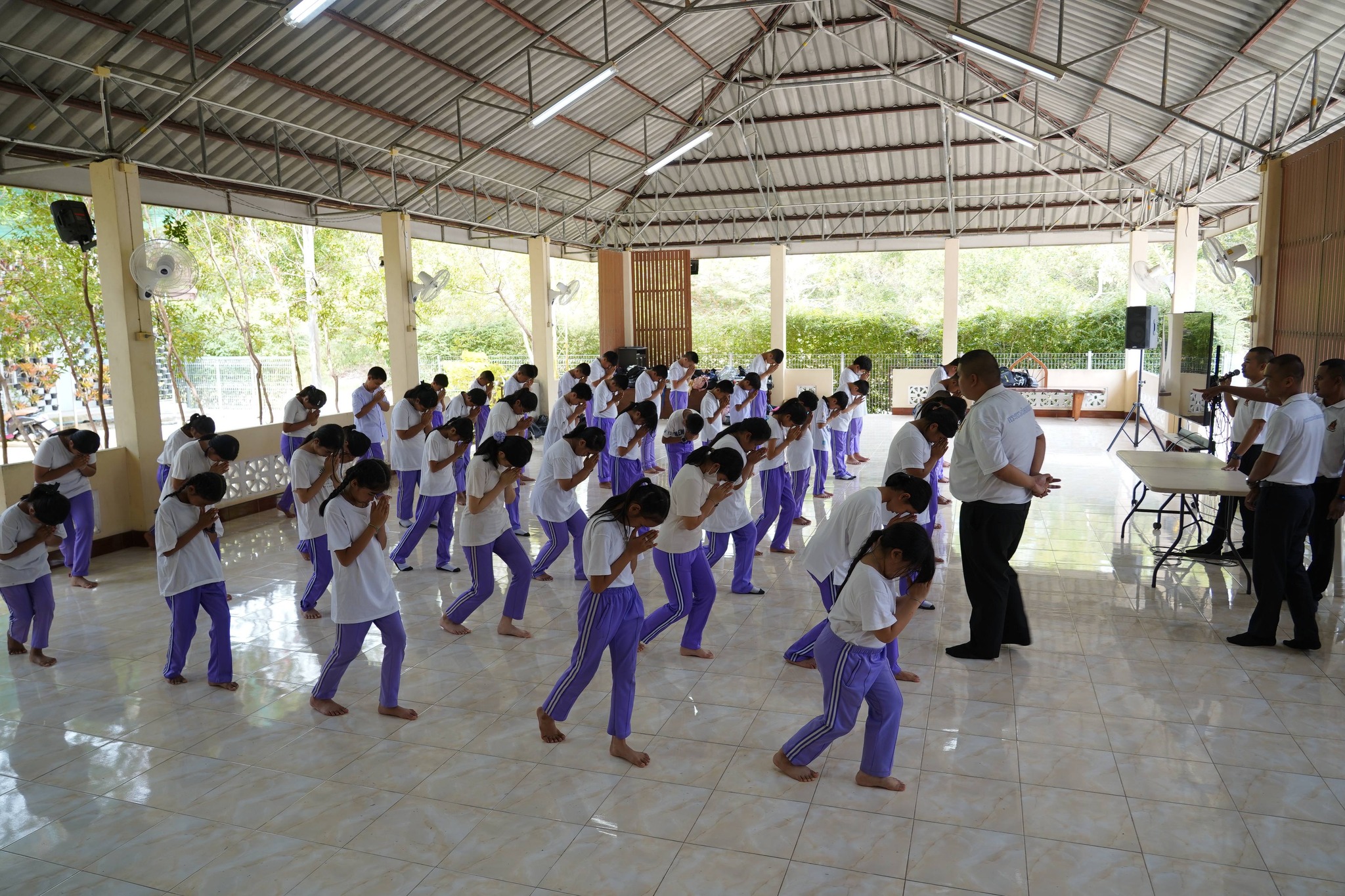 โรงเรียนศรสมบูรณ์ จัดโครงการส่งเสริมคุณธรรมจริยธรรม