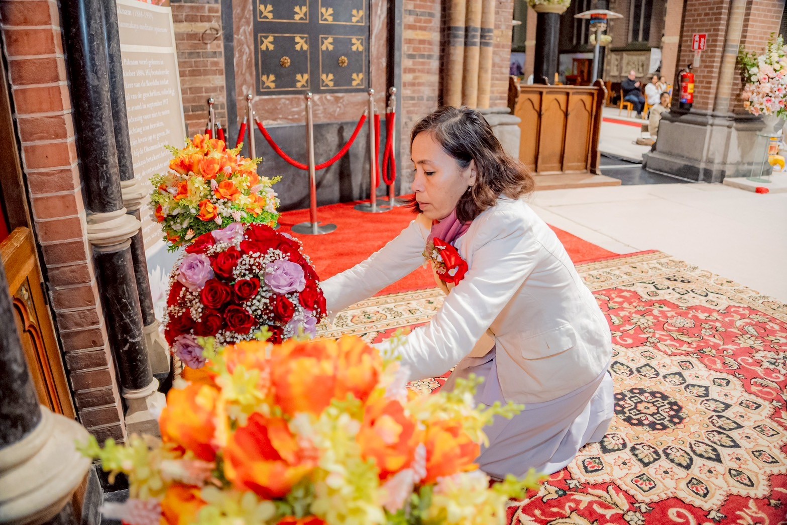 วัดพระธรรมกายเนเธอร์แลนด์ จัดงานบุญบูชาข้าวพระ