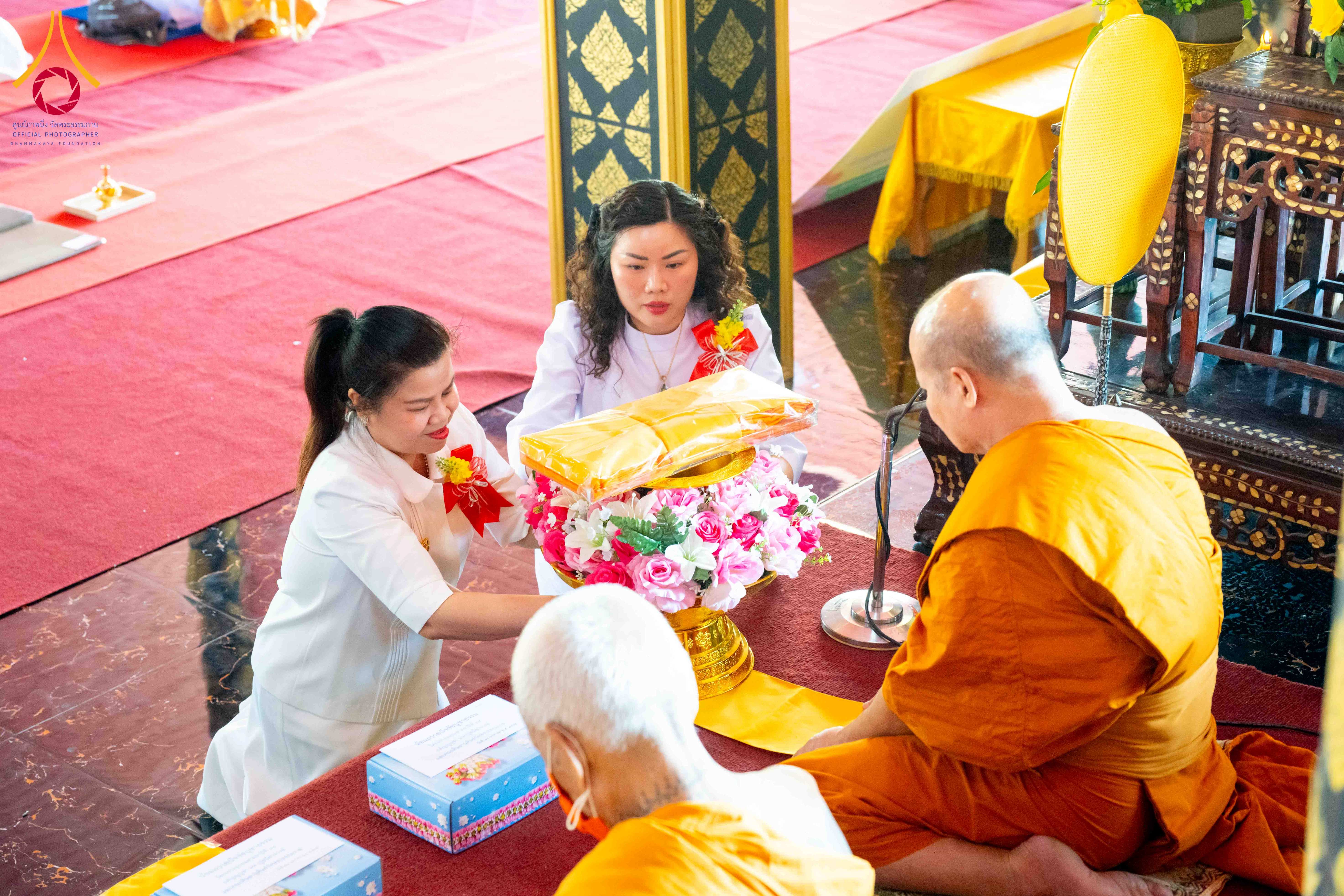 พิธีทอดผ้าป่าทำนุบำรุงศาสนสถาน ณ วัดบ่อทอง จ.ปทุมธานี