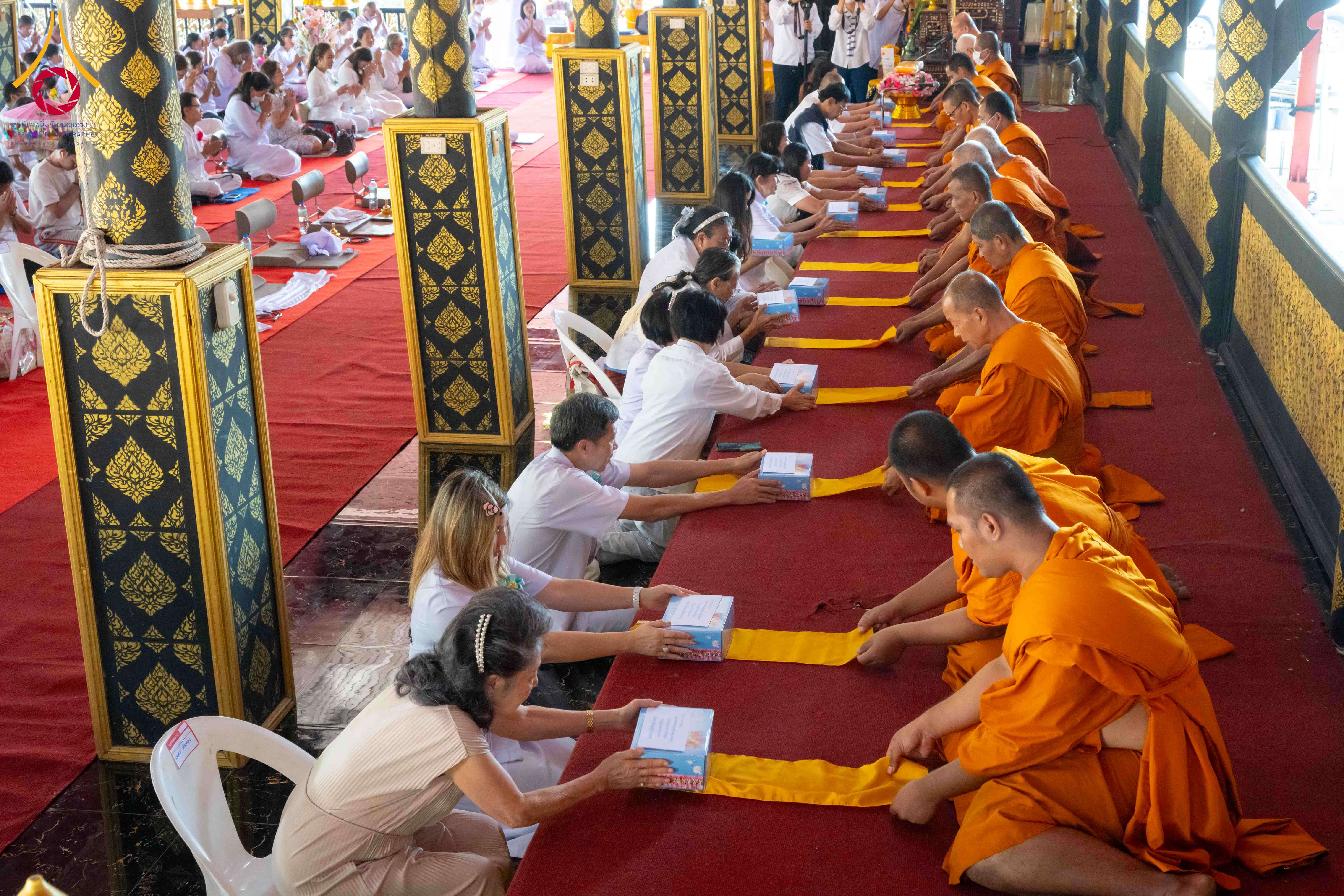 พิธีทอดผ้าป่าทำนุบำรุงศาสนสถาน ณ วัดบ่อทอง จ.ปทุมธานี