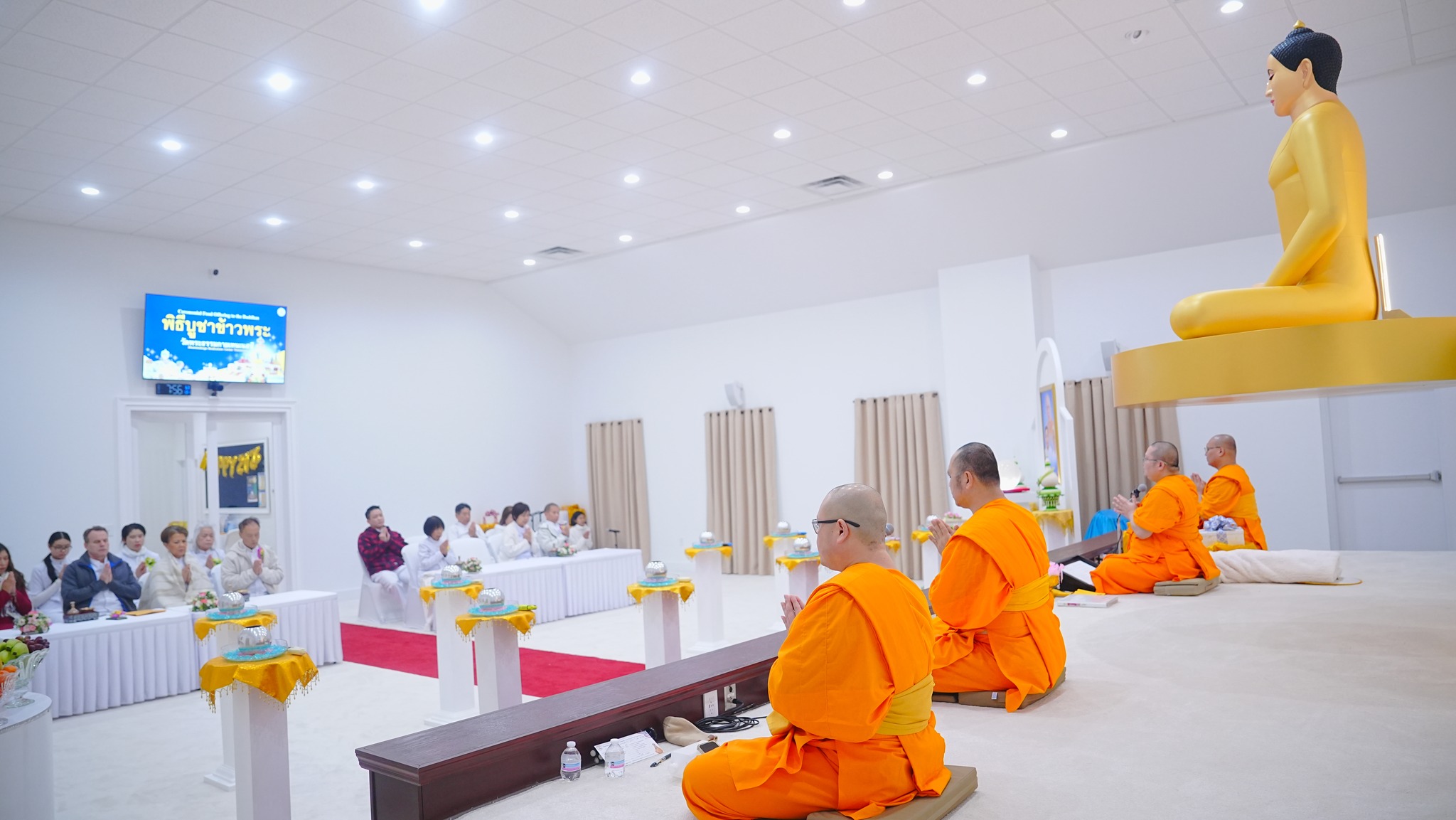 วัดพระธรรมกายเทนเนสซี จัดงานบุญบูชาข้าวพระ