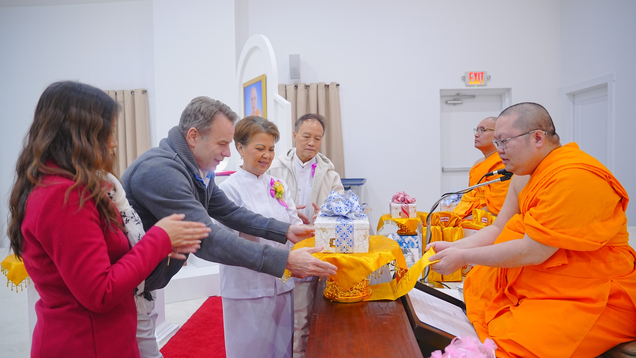 วัดพระธรรมกายเทนเนสซี จัดงานบุญบูชาข้าวพระ