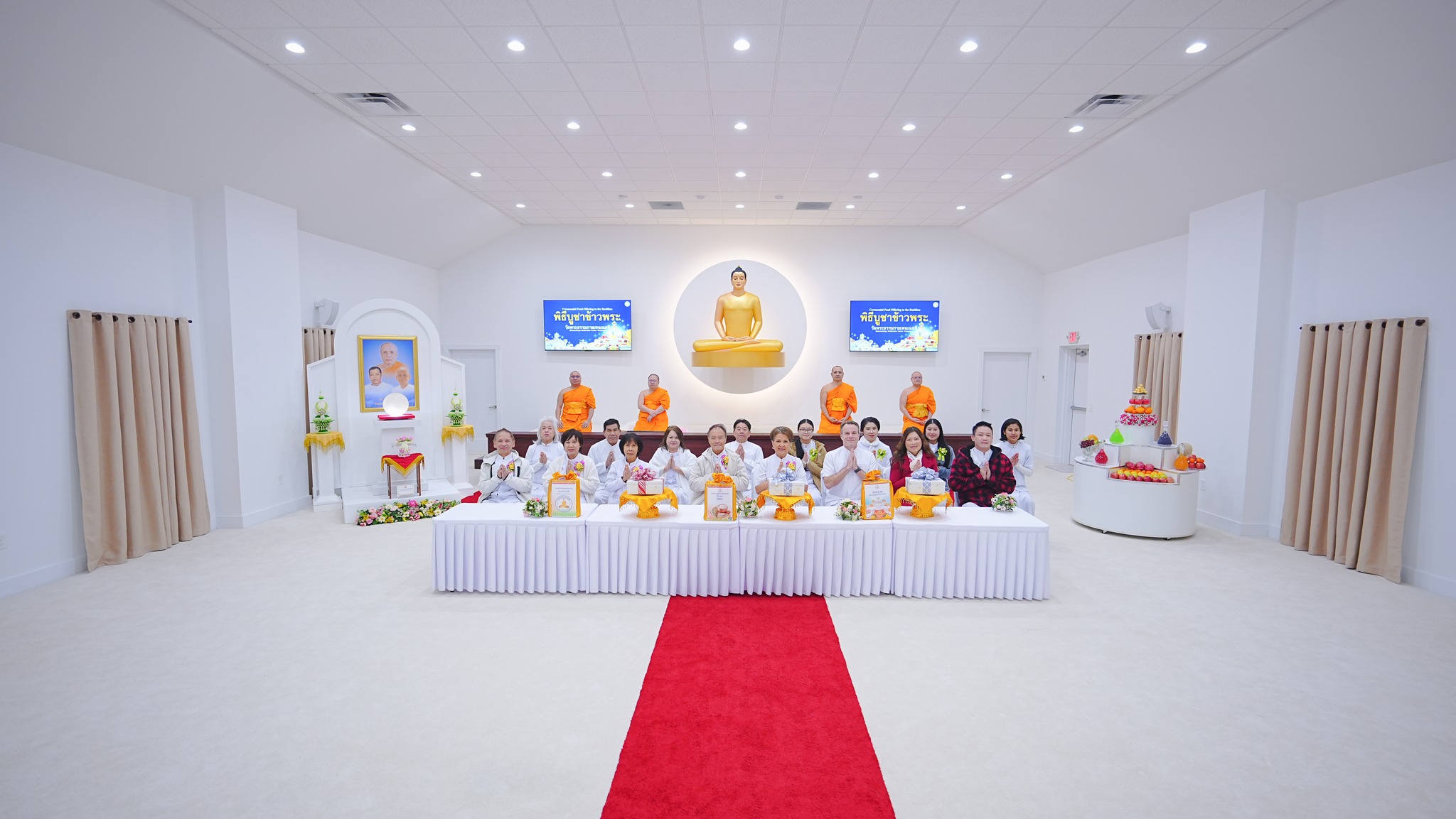 วัดพระธรรมกายเทนเนสซี จัดงานบุญบูชาข้าวพระ