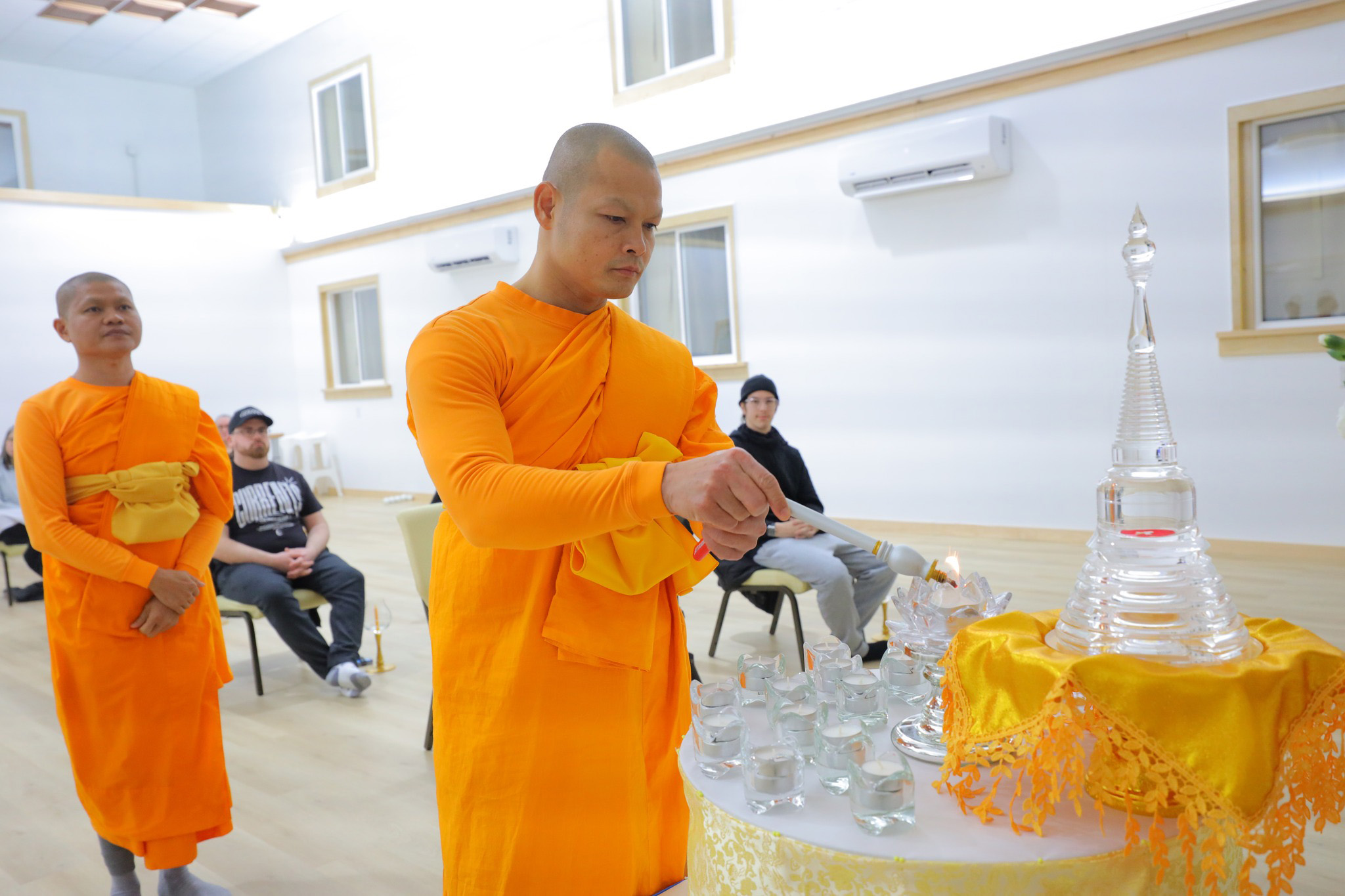 วัดพระธรรมกายแคนซัส จัดกิจกรรม Full Moon Mindfulness Meditation