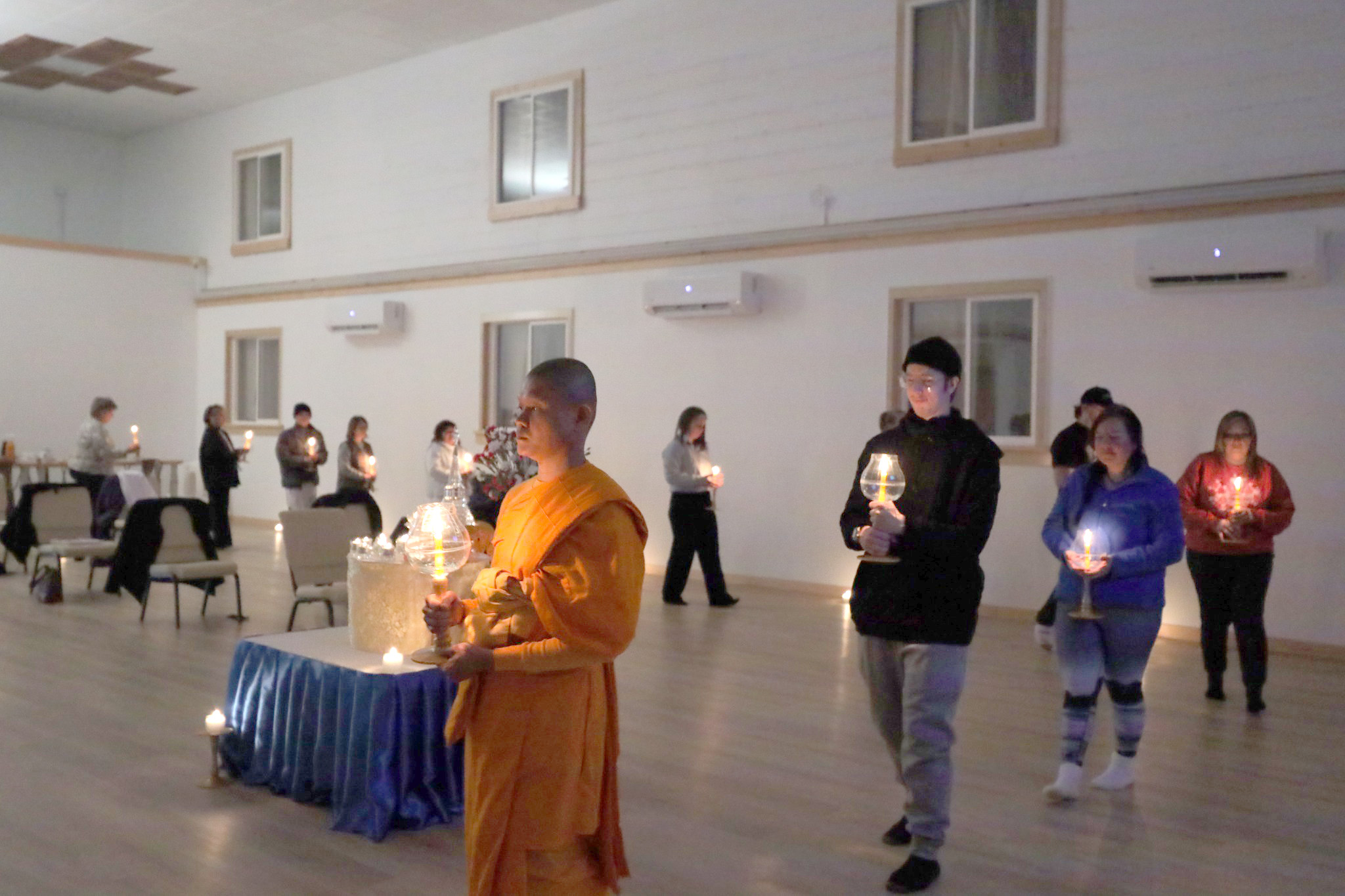 วัดพระธรรมกายแคนซัส จัดกิจกรรม Full Moon Mindfulness Meditation