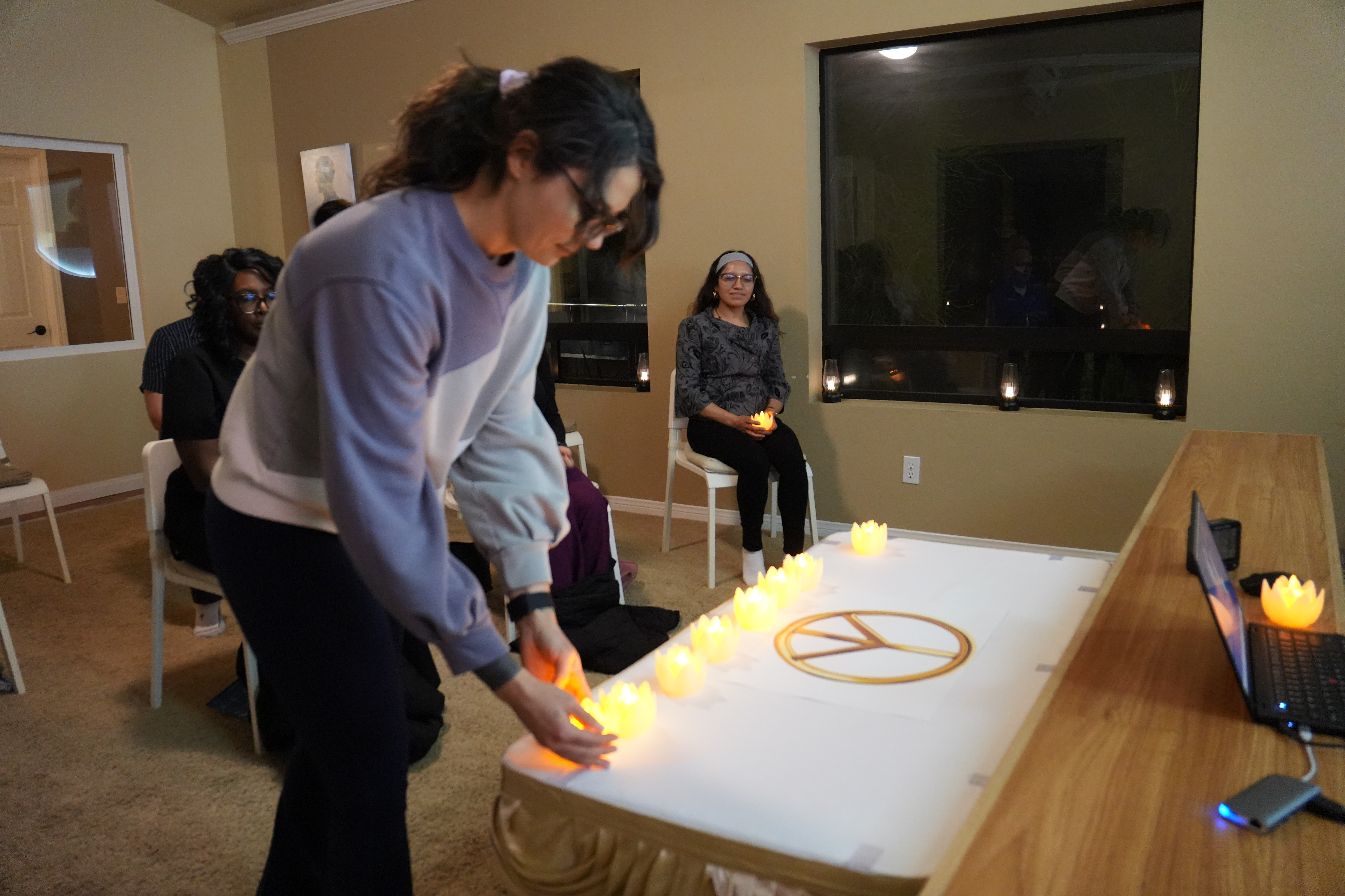 วัดภาวนาซานดิเอโก จัดโครงการ Moonlight Meditation