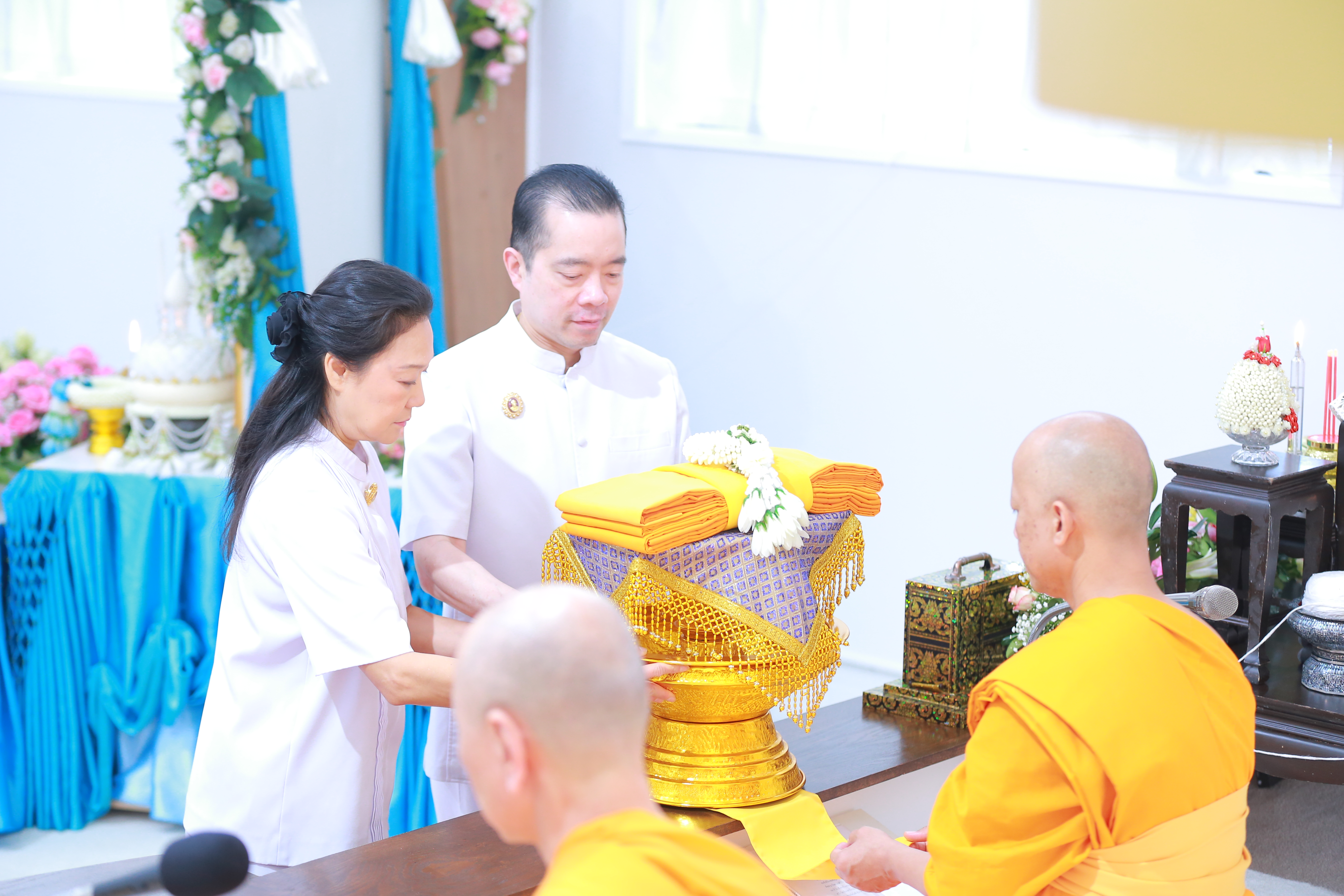 วัดพระธรรมกายซีแอตเติล จัดพิธีสวดธรรมนิยามอุทิศถวายแด่มหาปูชนียาจารย์