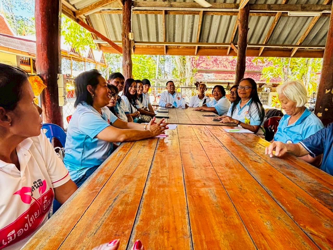 คณะทำงานชมรมพุทธรักษาจังหวัดสงขลา ลงพื้นที่ชุมชนนิคมเทพา จ.สงขลา