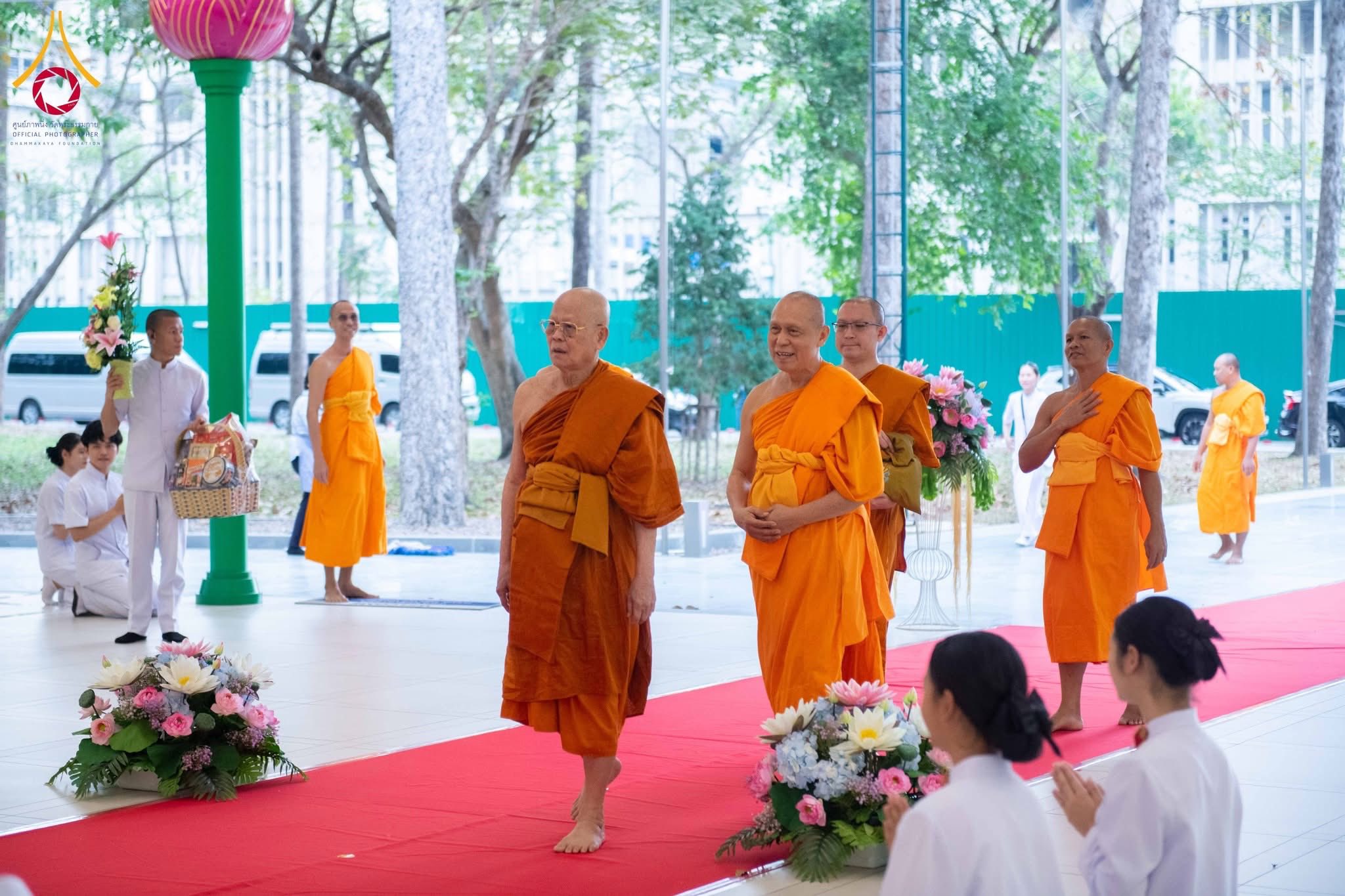 พิธีต้อนรับพระบัญชาสมเด็จพระสังฆราช แต่งตั้งเจ้าอาวาสวัดพระธรรมกาย เป็นที่ปรึกษาเจ้าคณะจังหวัดปทุมธานี