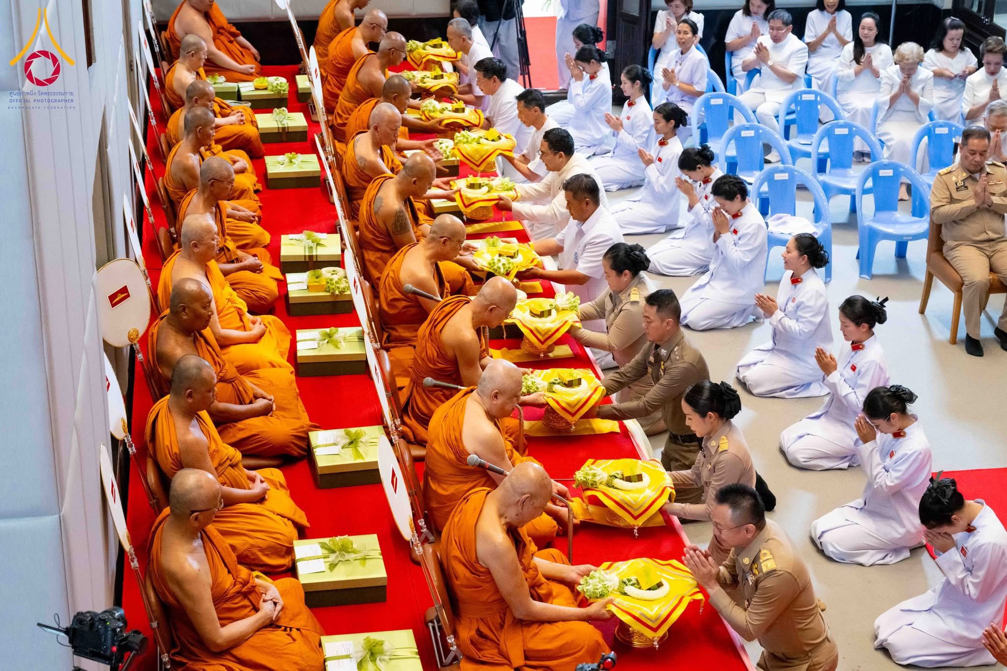 พิธีต้อนรับพระบัญชาสมเด็จพระสังฆราช แต่งตั้งเจ้าอาวาสวัดพระธรรมกาย เป็นที่ปรึกษาเจ้าคณะจังหวัดปทุมธานี