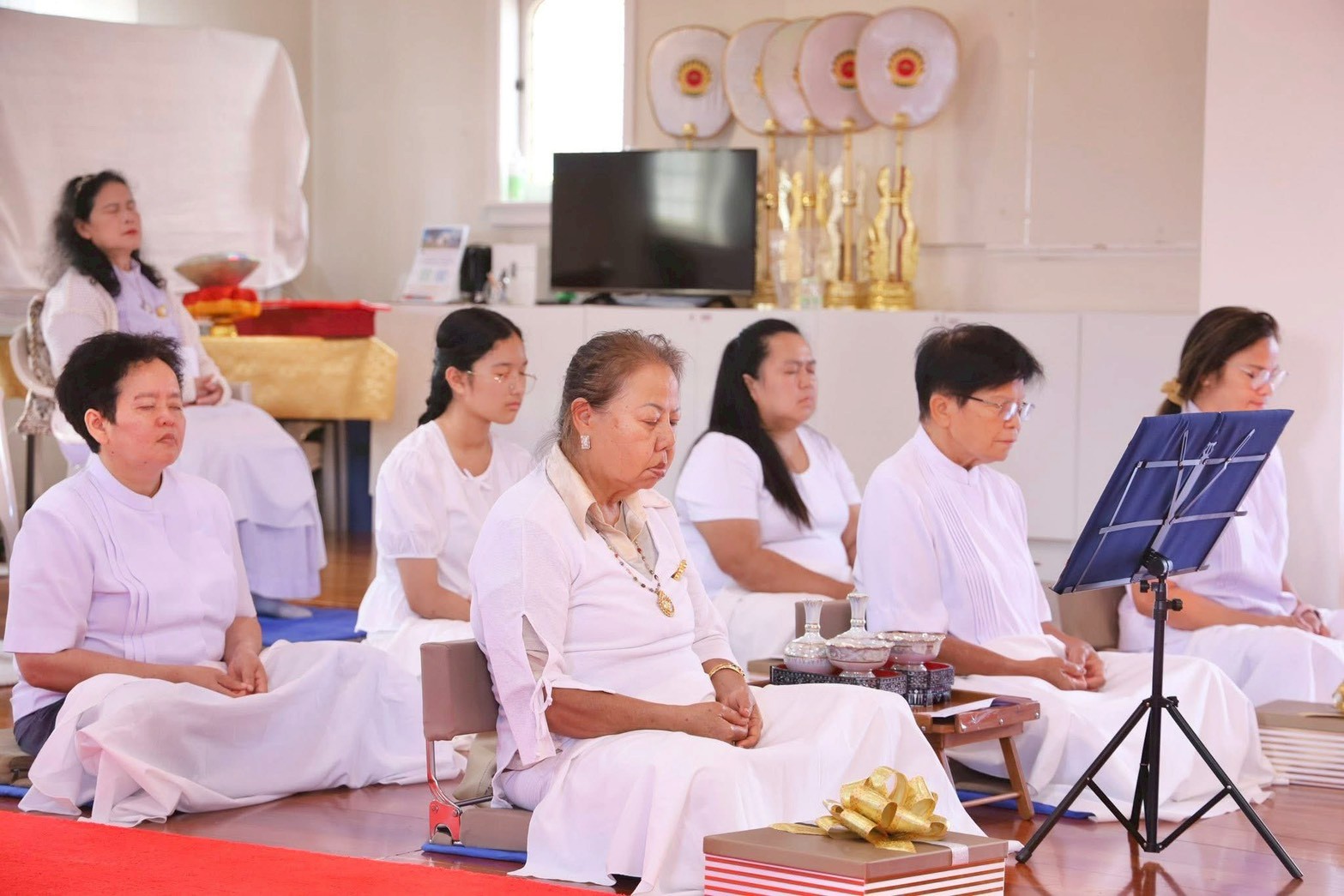 วัดพระธรรมกายโอ๊คแลนด์ จัดพิธีเจริญพระพุทธมนต์และถวายไทยธรรม เนื่องในวาระ 9 กุมภาพันธ์