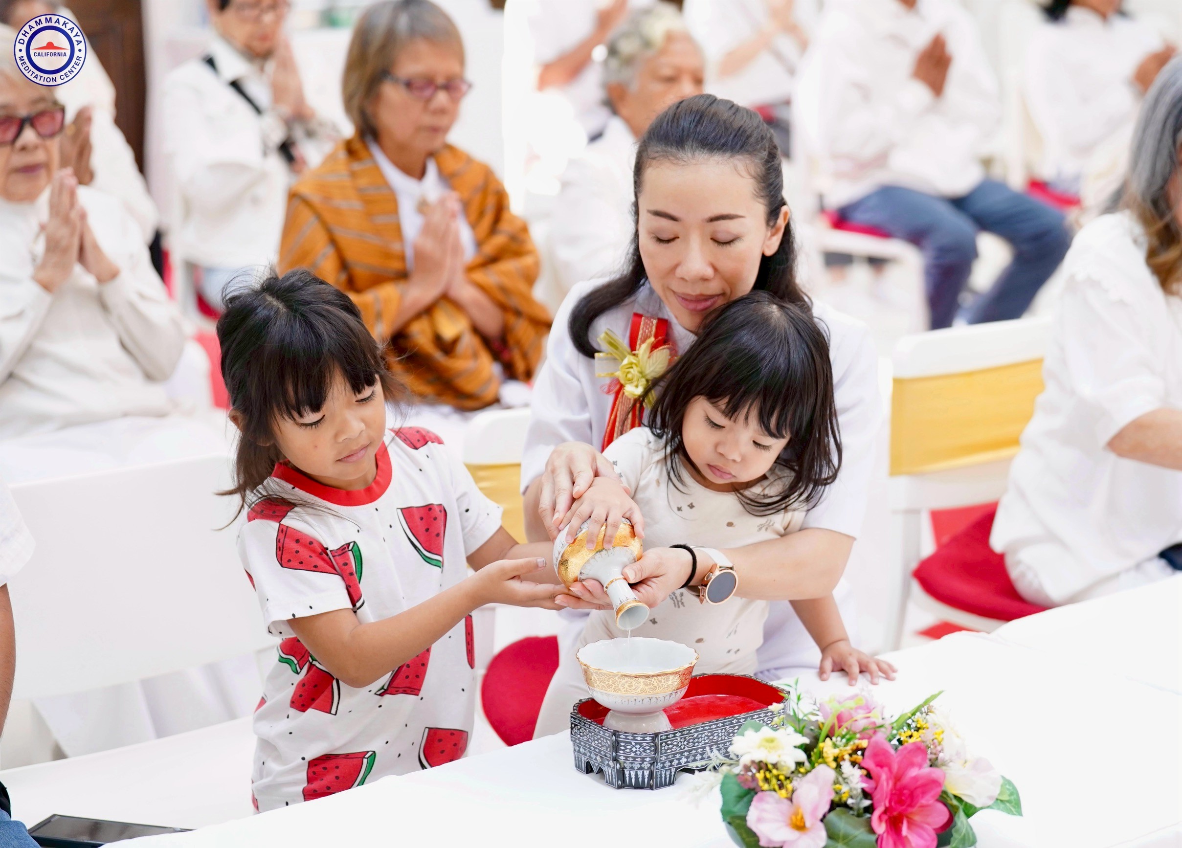 วัดพระธรรมกายแคลิฟอร์เนีย จัดกิจกรรมงานบุญประจำสัปดาห์