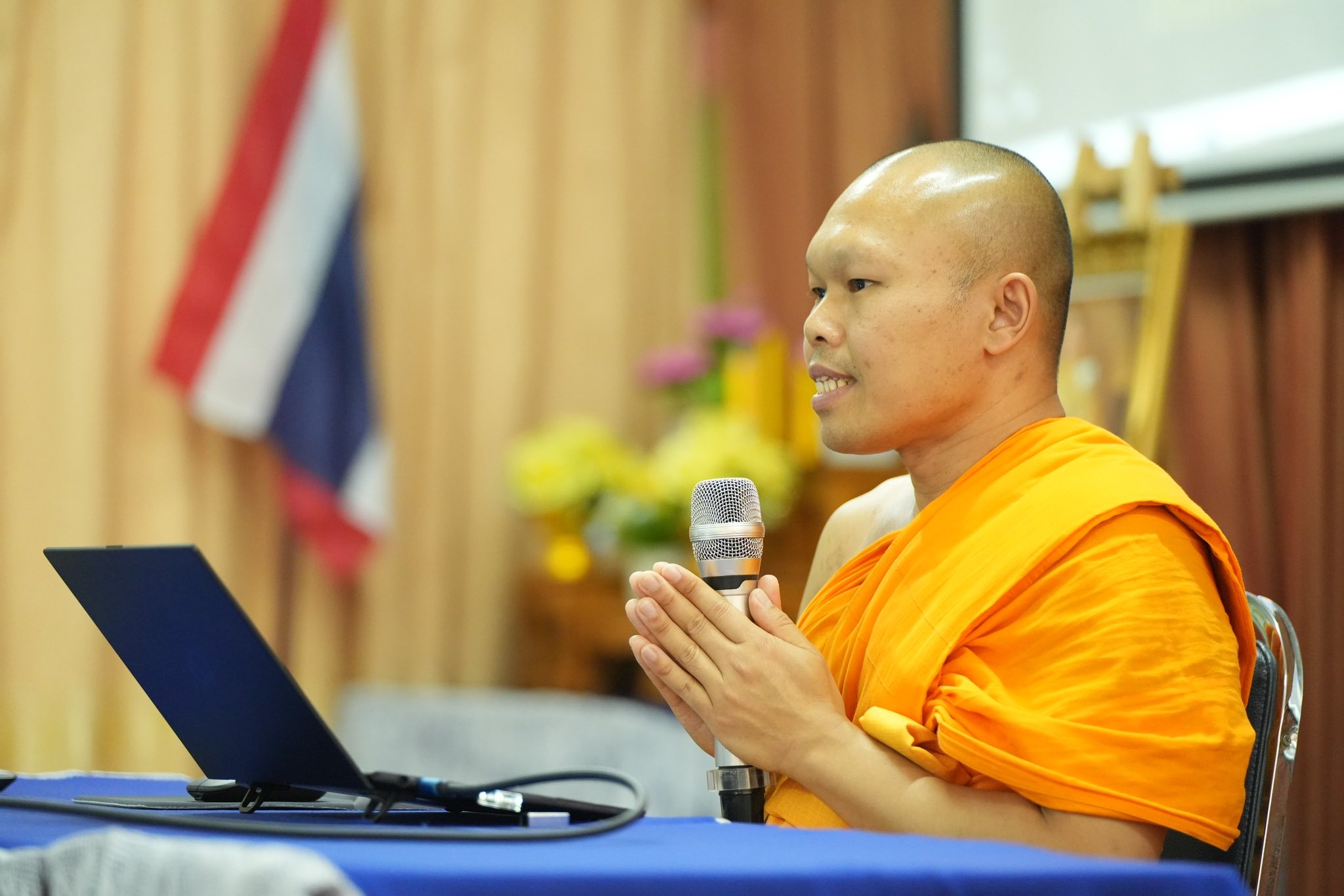 นักเรียนโรงเรียนสังข์อ่ำวิทยา เข้าร่วมโครงการโรงเรียนคุณธรรม ตามแนววิถีพุทธ