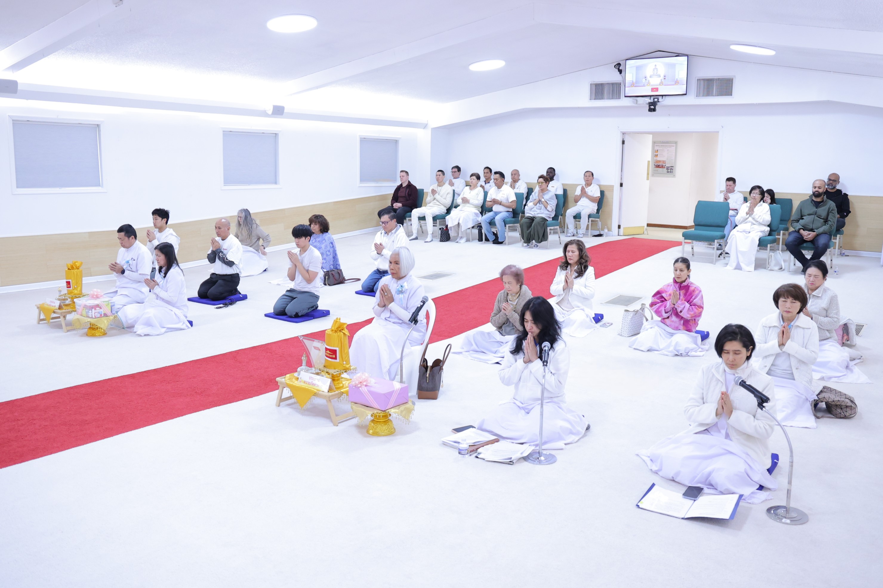 วัดพระธรรมกายจอร์เจีย จัดงานบุญวันอาทิตย์