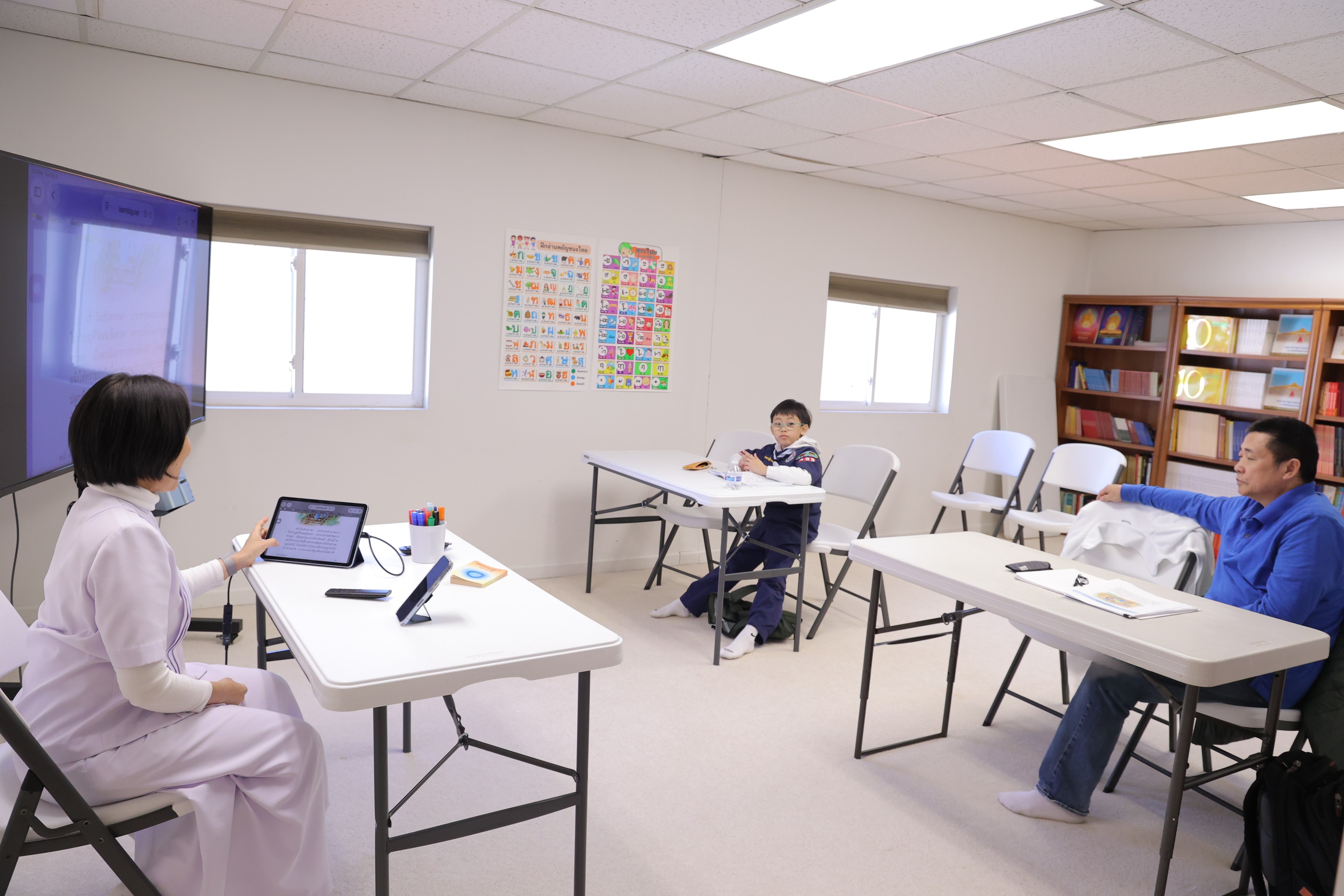 วัดพระธรรมกายจอร์เจีย จัดงานบุญวันอาทิตย์