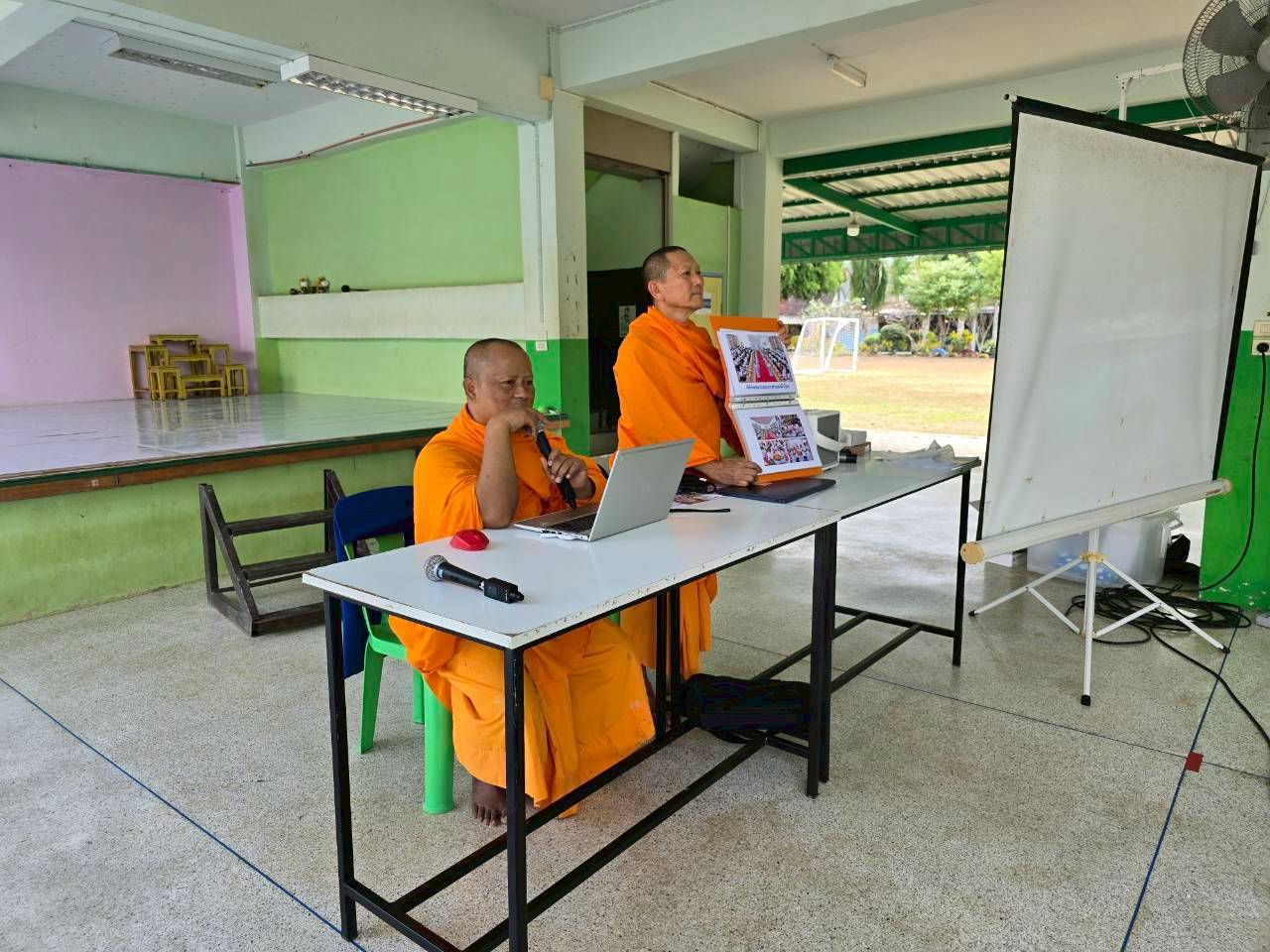 บรรยากาศชวนบวชสามเณรภาคฤดูร้อน จังหวัดจันทบุรี