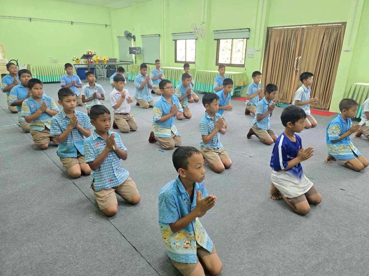 บรรยากาศชวนบวชสามเณรภาคฤดูร้อน จังหวัดจันทบุรี