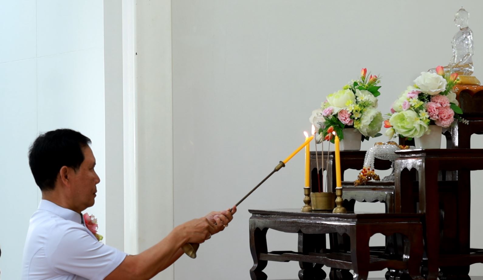 พิธีทอดผ้าป่า เพื่อถวายยานพาหนะ ณ ศูนย์ปฏิบัติธรรม ธรรมธารา สายไหม กรุงเทพมหานคร