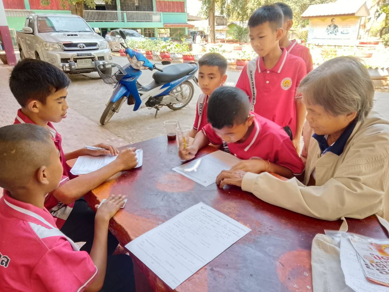 บรรยากาศชวนบวชสามเณรภาคฤดูร้อน จังหวัดอุดรธานี
