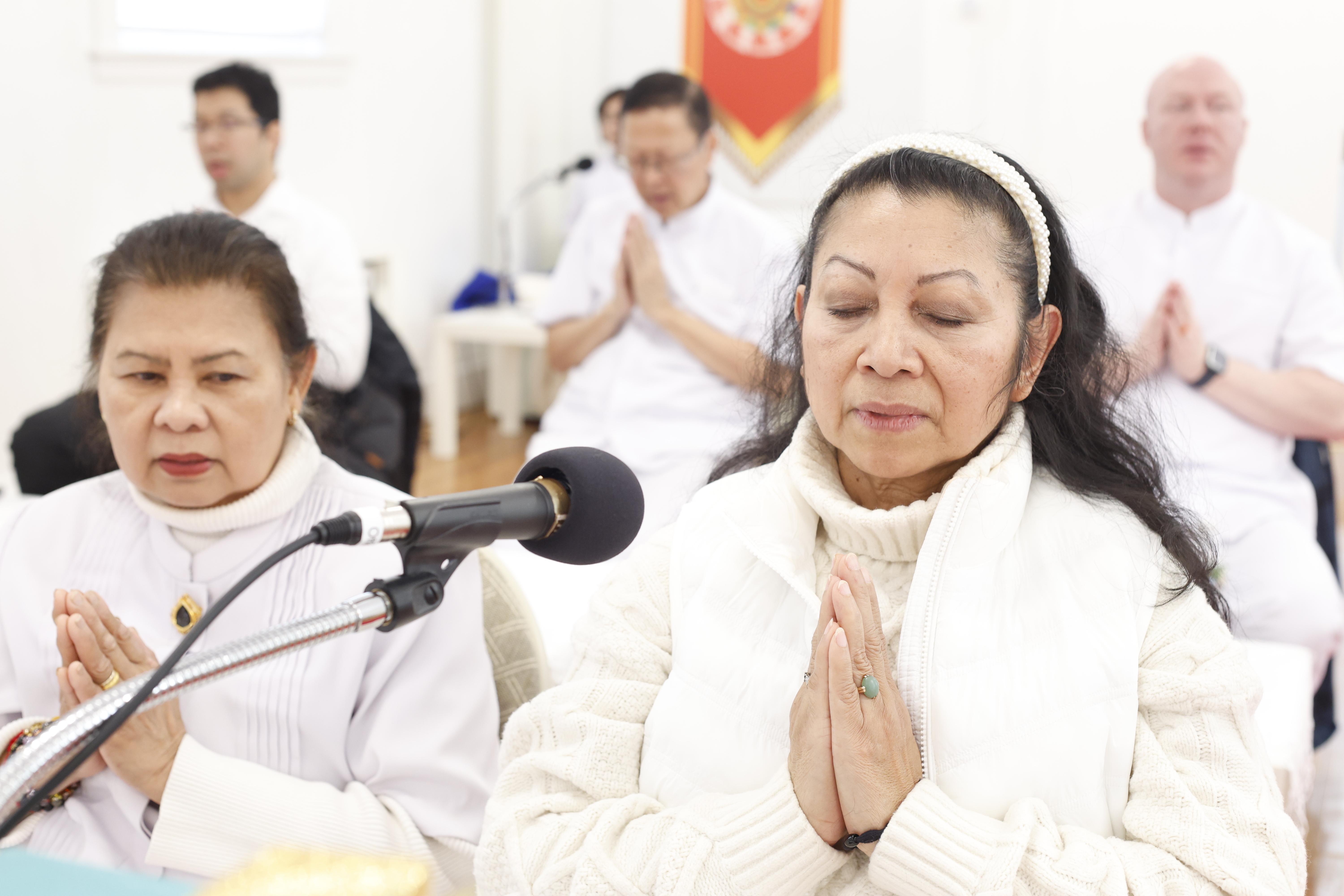 วัดพระธรรมกายบอสตัน จัดงานบุญวันอาทิตย์