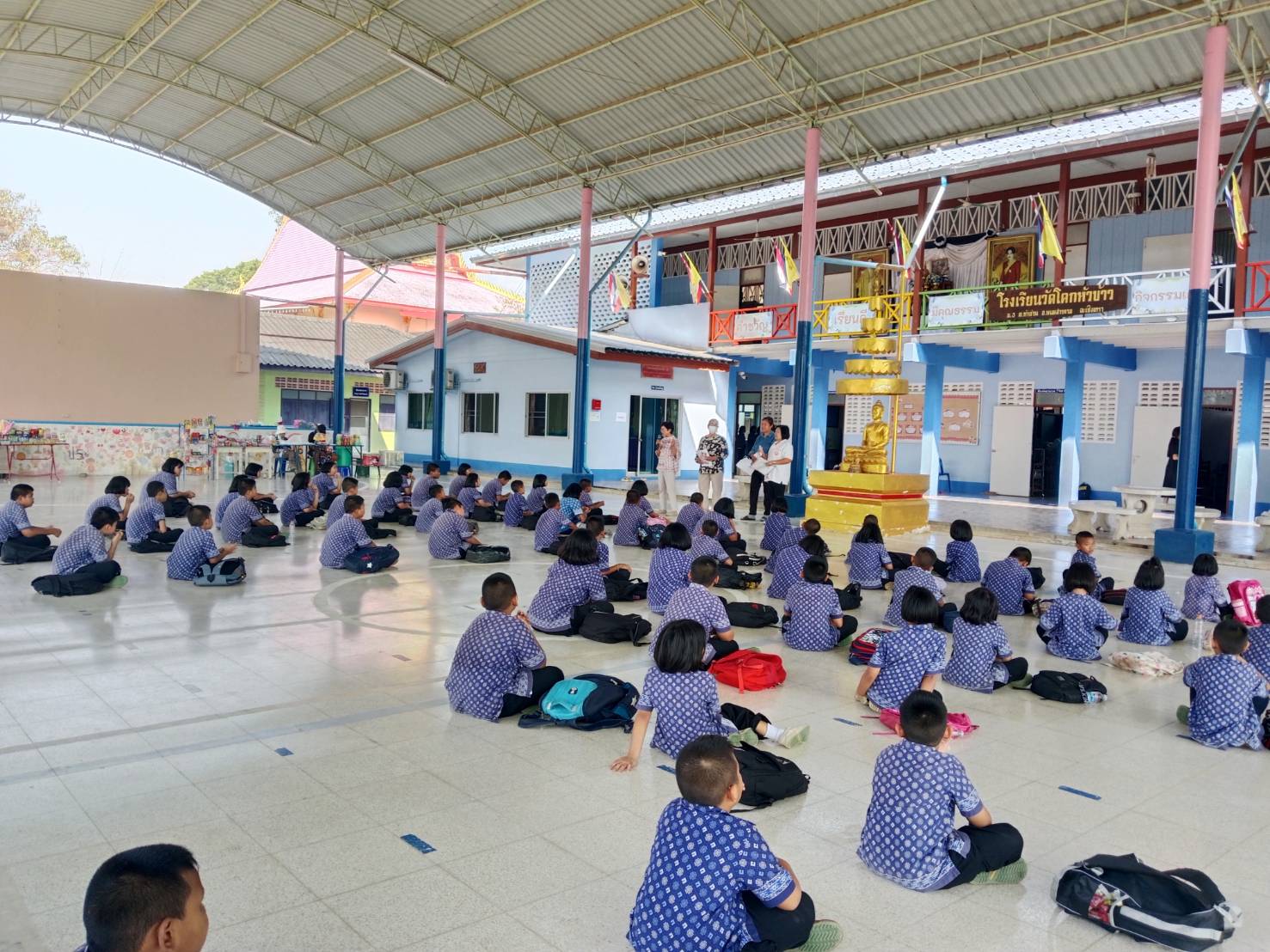 บรรยากาศชวนบวชสามเณรภาคฤดูร้อน จังหวัดฉะเชิงเทรา