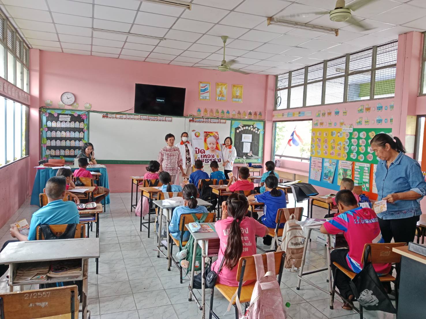 บรรยากาศชวนบวชสามเณรภาคฤดูร้อน จังหวัดฉะเชิงเทรา