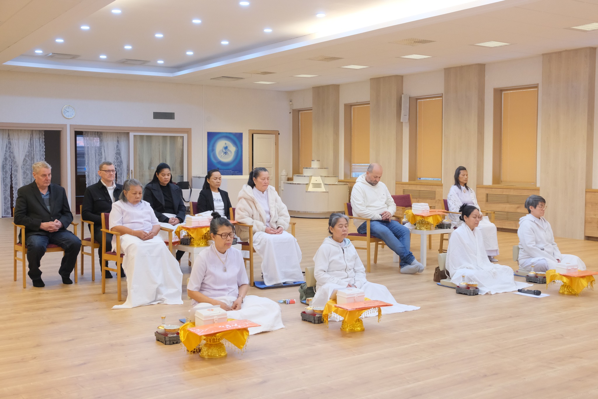 วัดพระธรรมกายบูโรส จัดงานบุญพิธีบุพเปตพลี