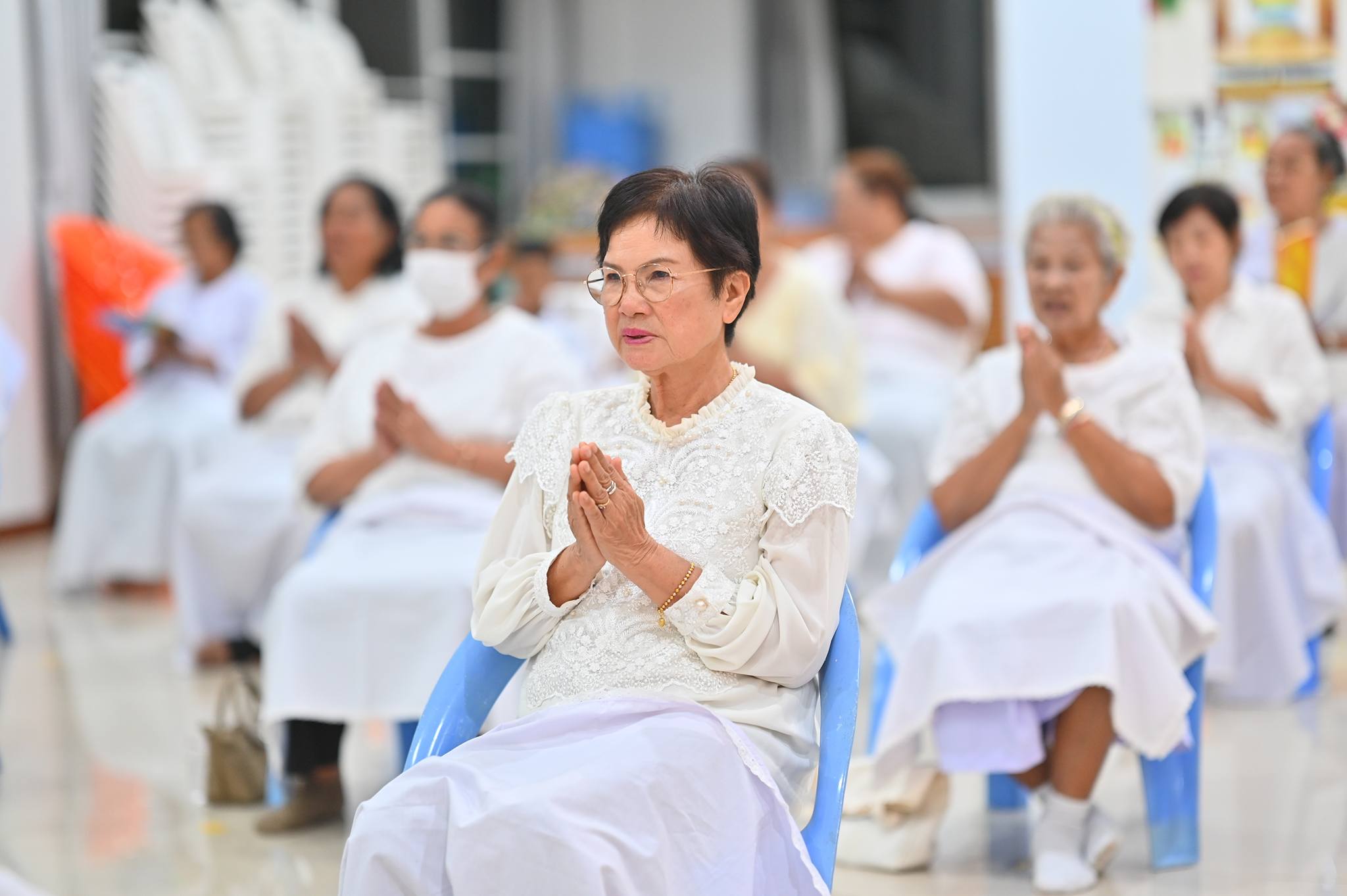ศูนย์ปฏิบัติธรรมพนมสารคาม จัดปฏิบัติธรรมประจำสัปดาห์