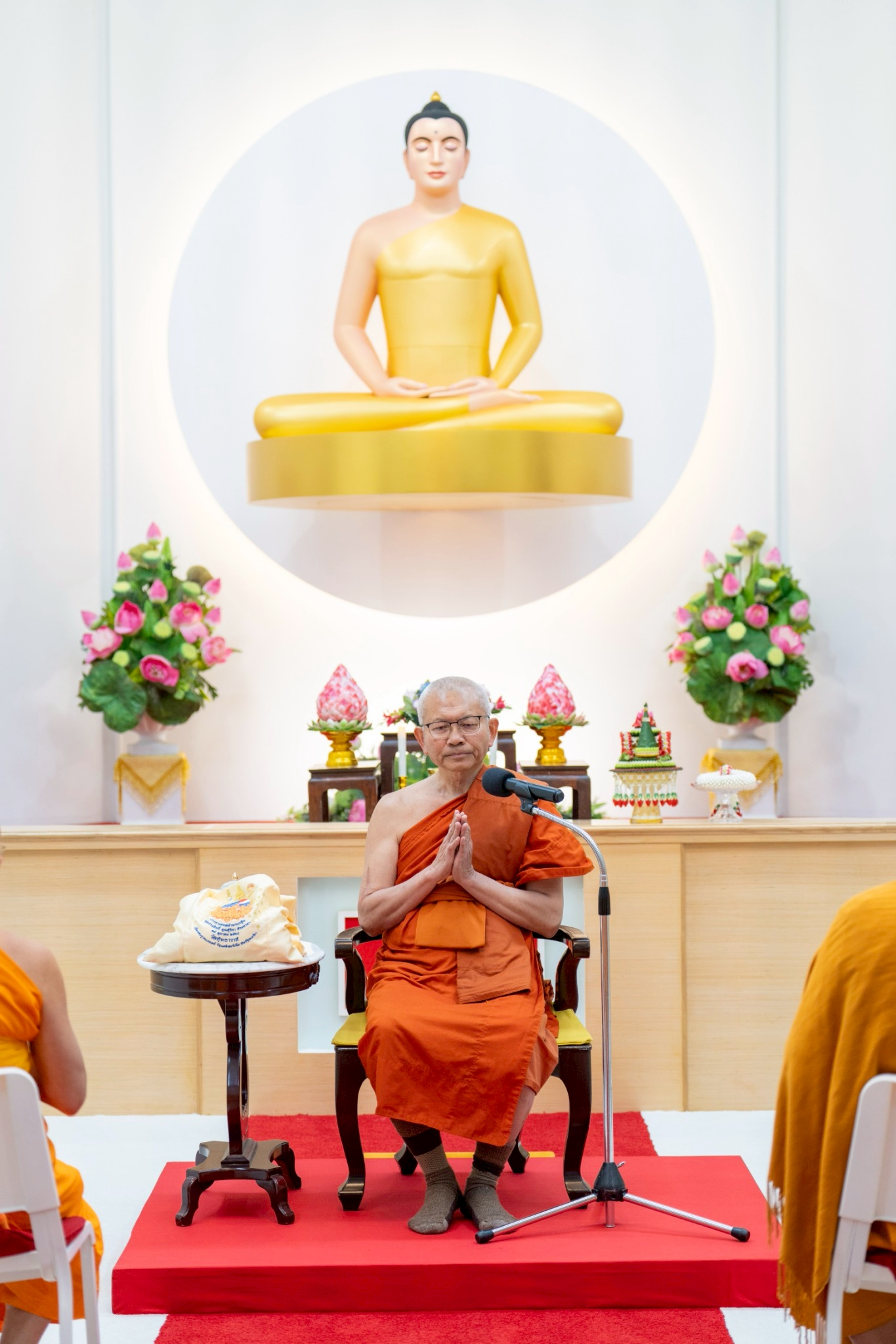 พิธีเปิดการเรียนบาลีสัญจร ประจำเดือนครั้งที่ 6 ณ วัดพระธรรมกายแคลิฟอร์เนีย