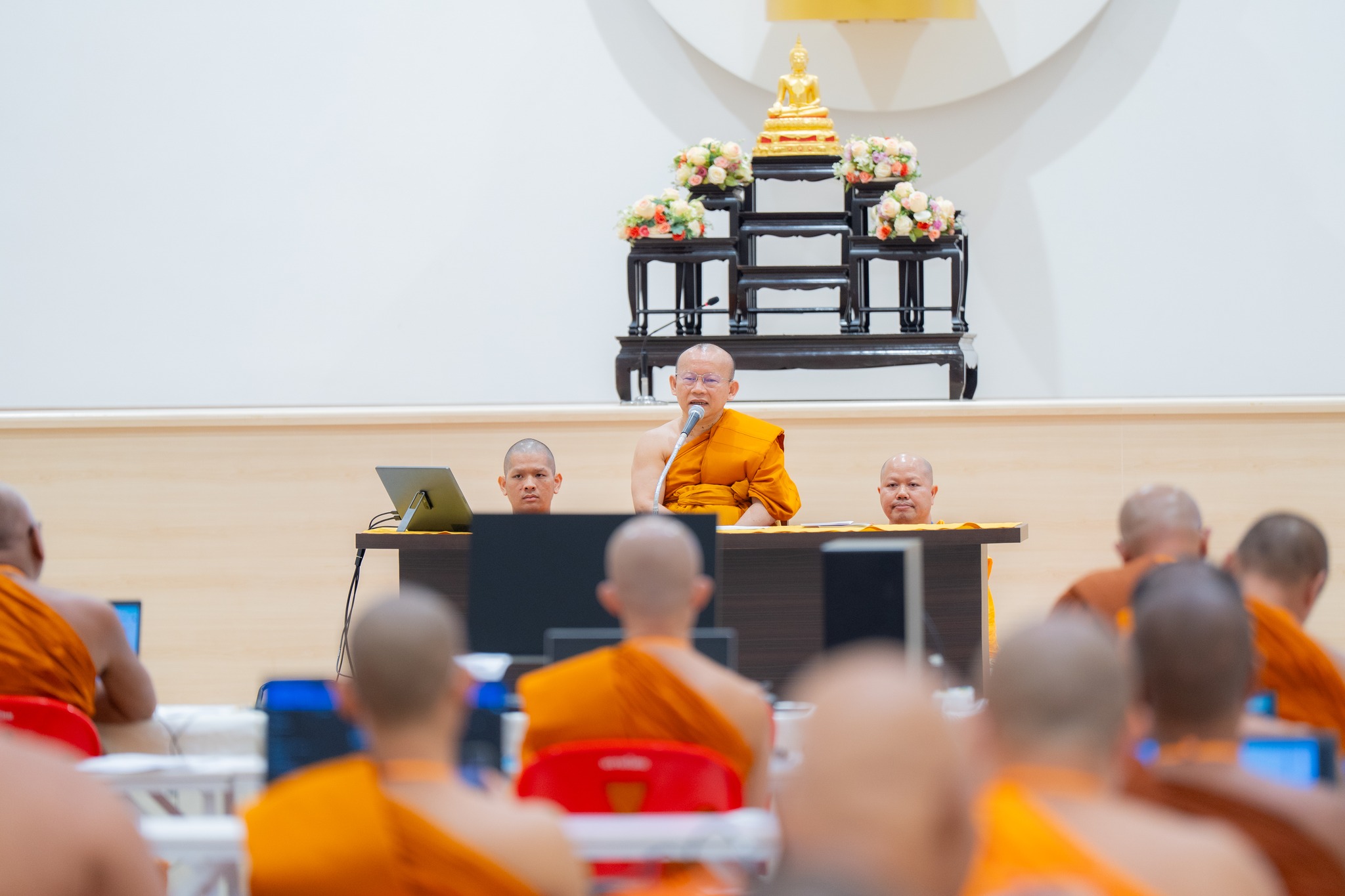 พิธีเปิดโครงการอบรมเชิงปฏิบัติการ ยกระดับวัด สู่ยุคดิจิทัล ด้วย AI ย่อโลกเทคโนโลยีมาใช้ในงานวัด