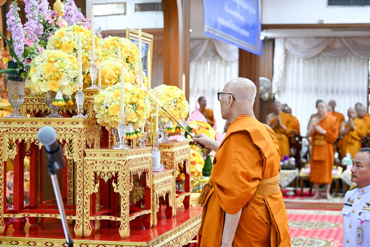 พิธีเปิดการฝึกซ้อมอบรมและสอบความรู้พระอุปัชฌาย์ รุ่นที่ 59 ประจำปี 2569