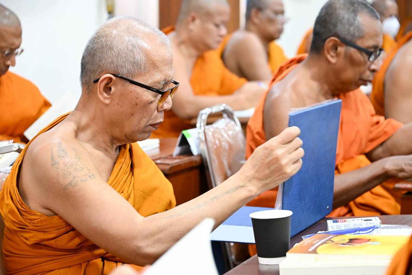 พิธีเปิดการฝึกซ้อมอบรมและสอบความรู้พระอุปัชฌาย์ รุ่นที่ 59 ประจำปี 2569