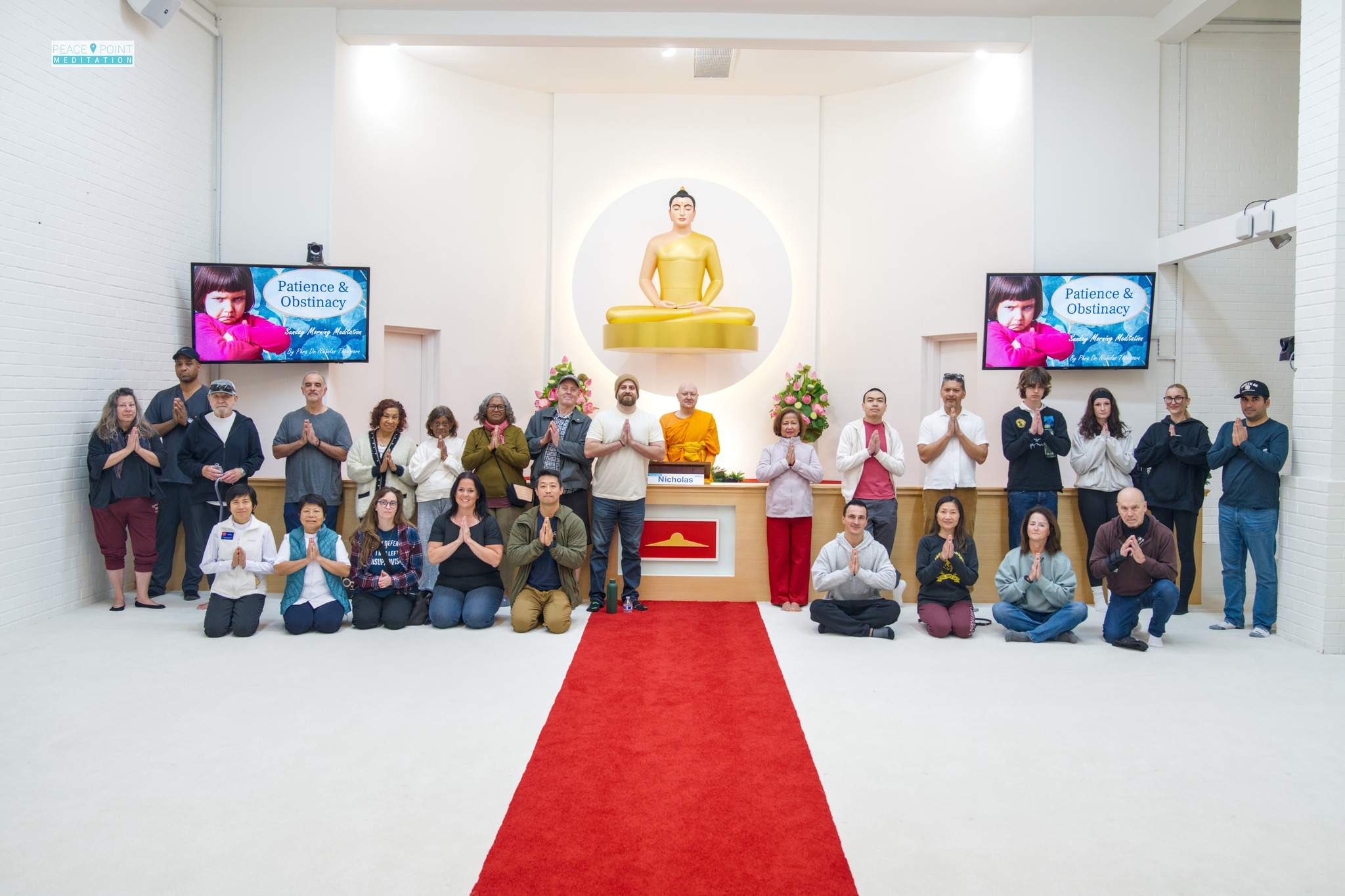 วัดพระธรรมกายแคลิฟอร์เนีย จัดกิจกรรมฝึกสมาธิให้กับชาวท้องถิ่น