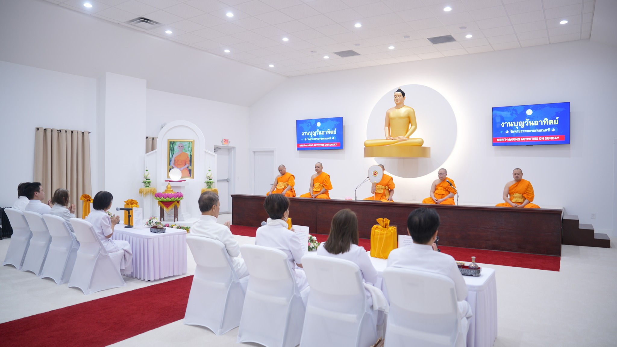 วัดพระธรรมกายเทนเนสซี จัดงานบุญวันอาทิตย์