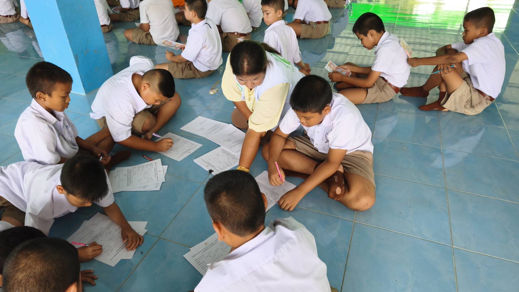 บรรยากาศชวนบวชสามเณรภาคฤดูร้อน จังหวัดจันทบุรี