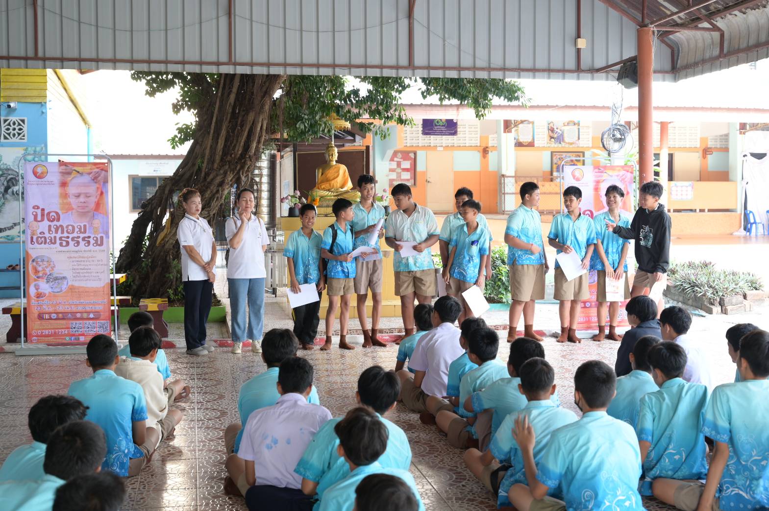 บรรยากาศชวนบวชสามเณรภาคฤดูร้อน จ.ระยอง