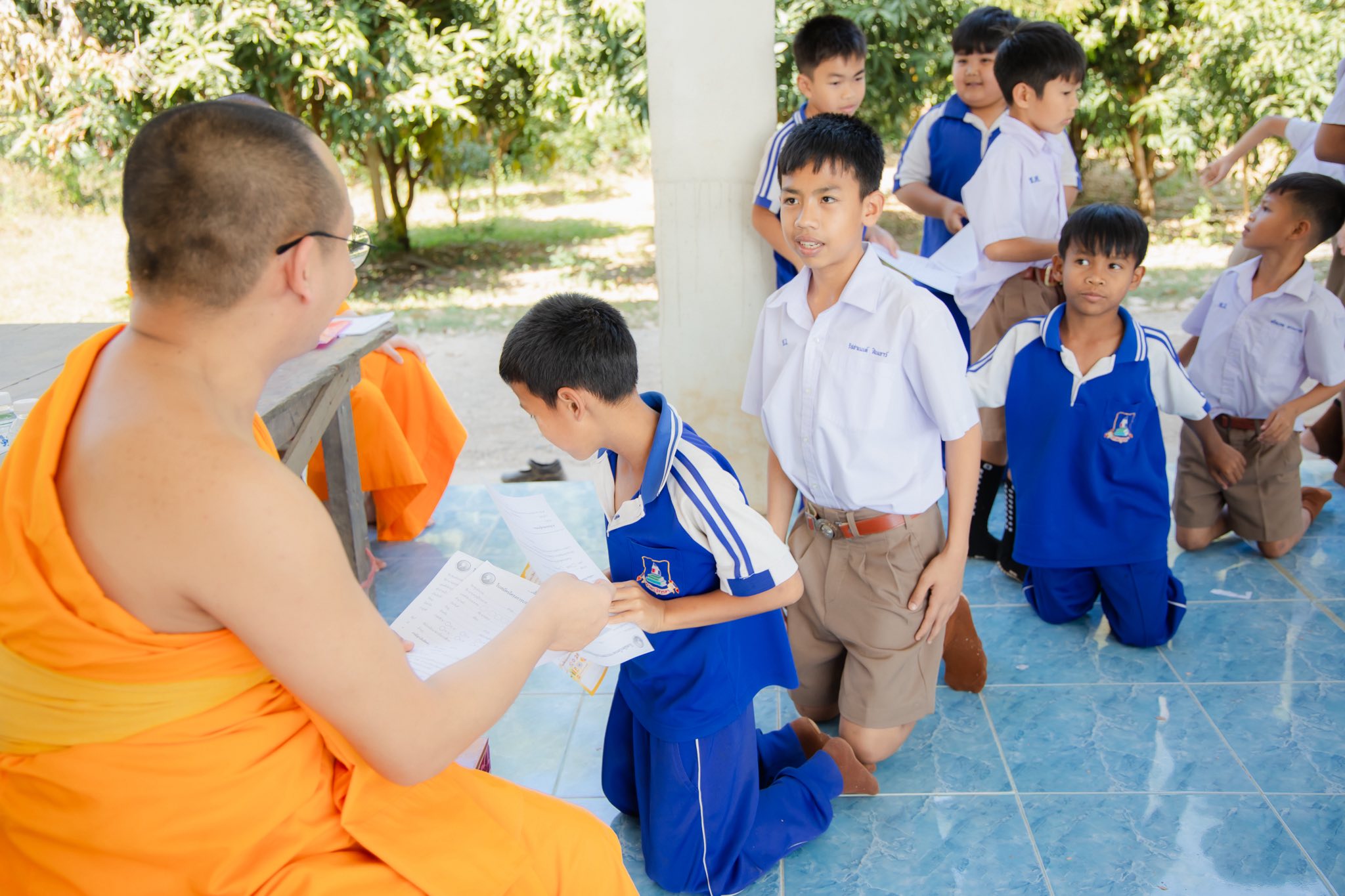 บรรยากาศชวนบวชสามเณรภาคฤดูร้อน จ.เลย