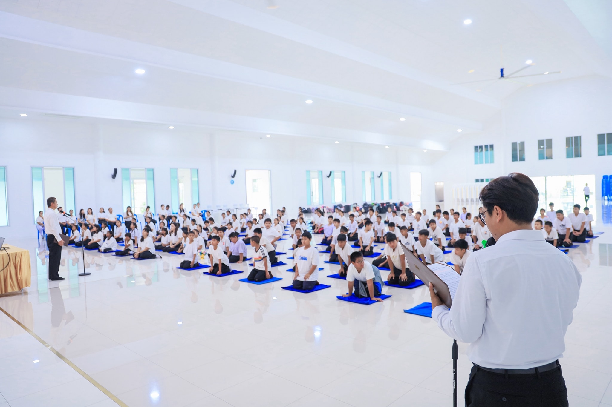 ศูนย์อบรมเยาวชนลาดหลุมแก้ว จัดโครงการพัฒนาคุณธรรม และจริยธรรม แก่นนักเรียนโรงเรียนคลองลาดช้าง