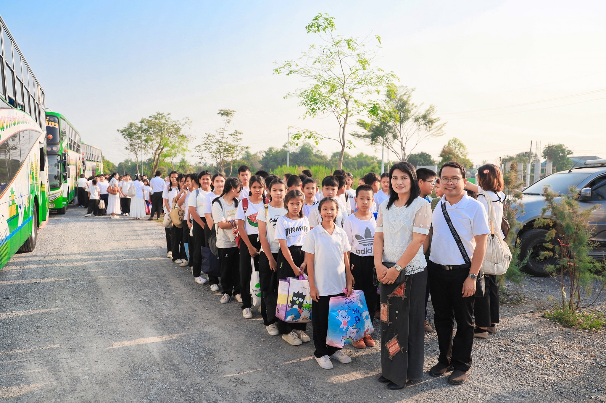 ศูนย์อบรมเยาวชนลาดหลุมแก้ว จัดโครงการพัฒนาคุณธรรม และจริยธรรม แก่นนักเรียนโรงเรียนคลองลาดช้าง