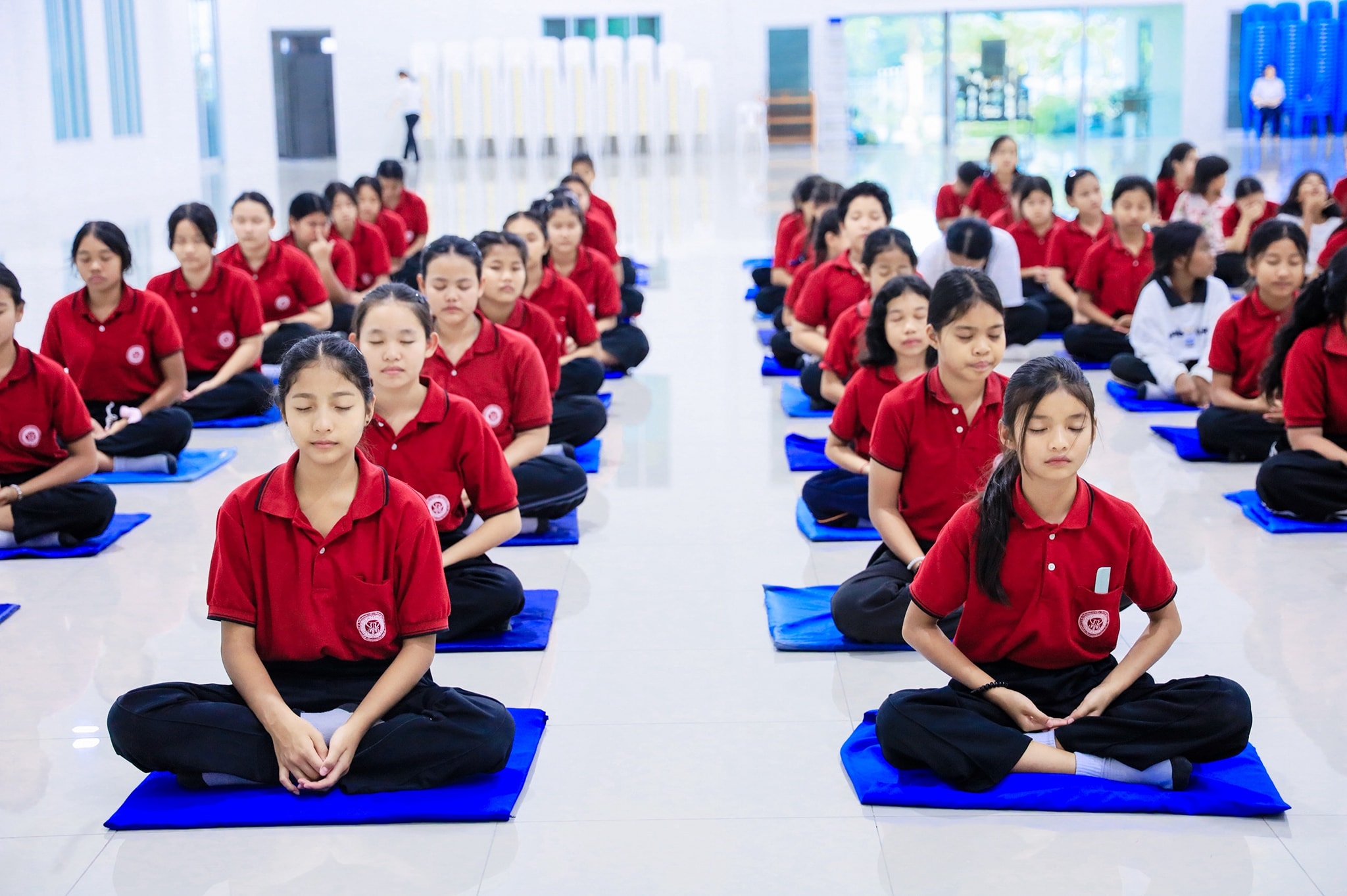 ศูนย์อบรมเยาวชนลาดหลุมแก้ว จัดโครงการพัฒนาคุณธรรม และจริยธรรม แก่นนักเรียนโรงเรียนคลองลาดช้าง
