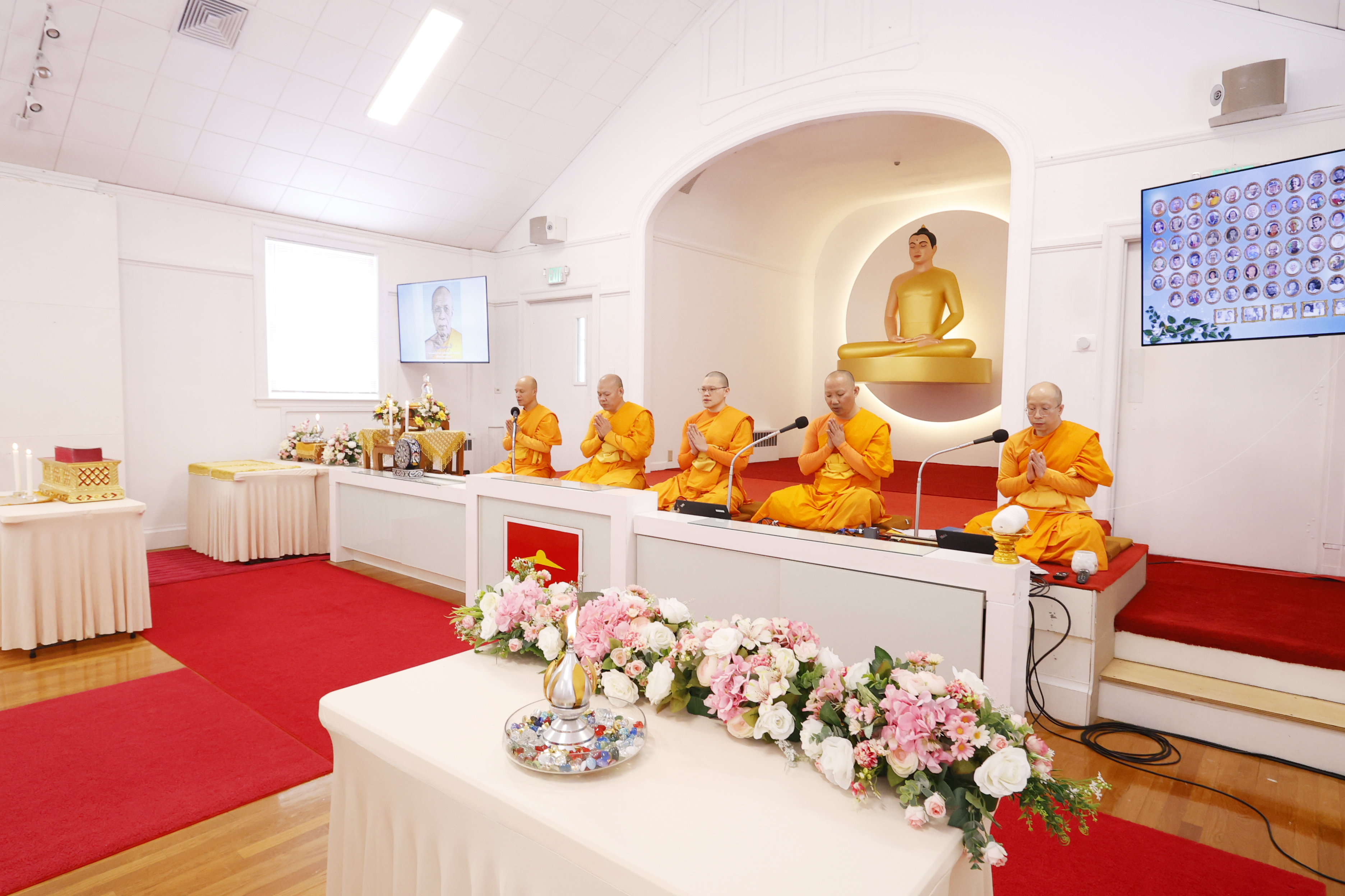 วัดพระธรรมกายบอสตัน จัดงานบุญวันอาทิตย์